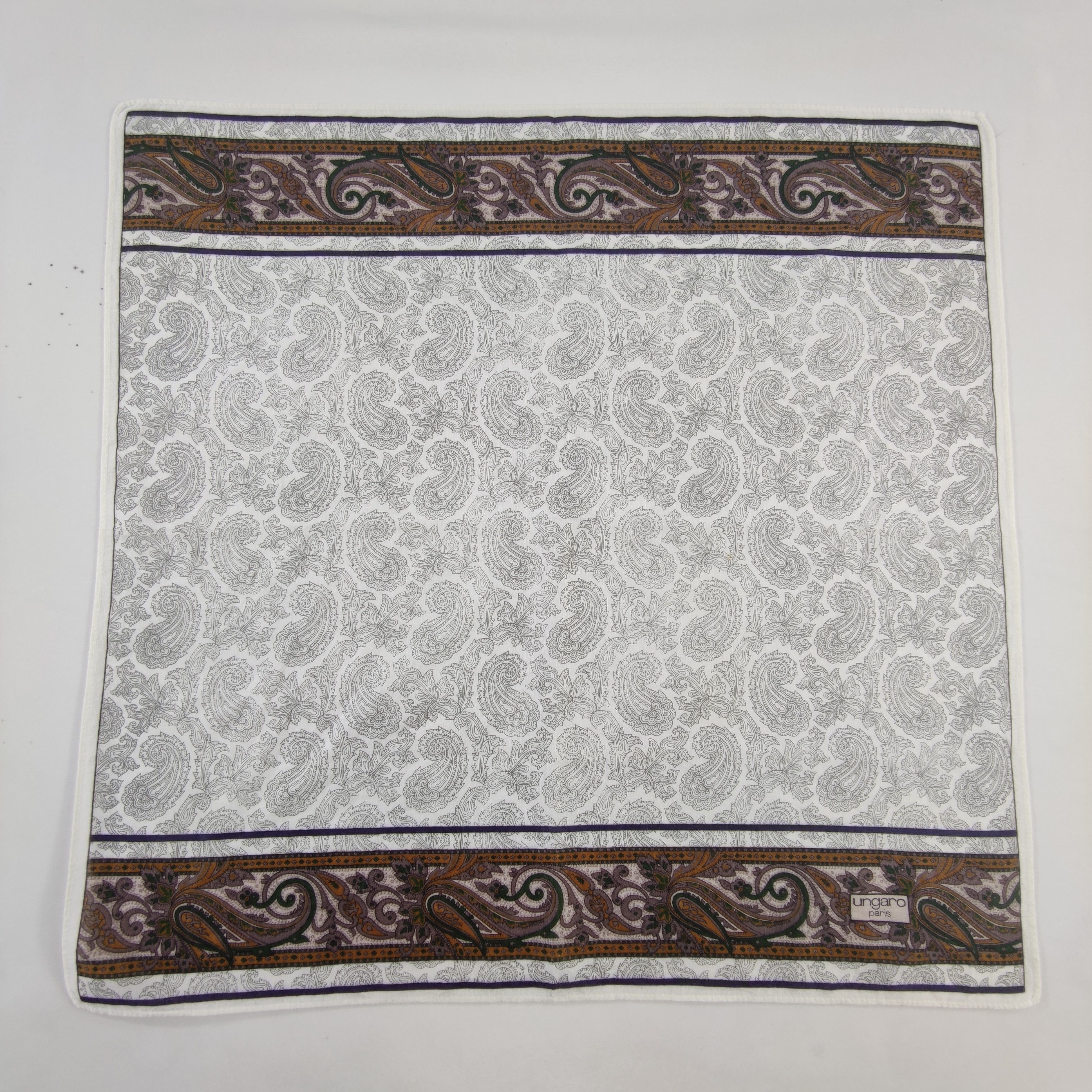 Ungaro Paris Ungaro Handkerchief/Neckerchief/Bandana Size ONE SIZE - 2 Thumbnail