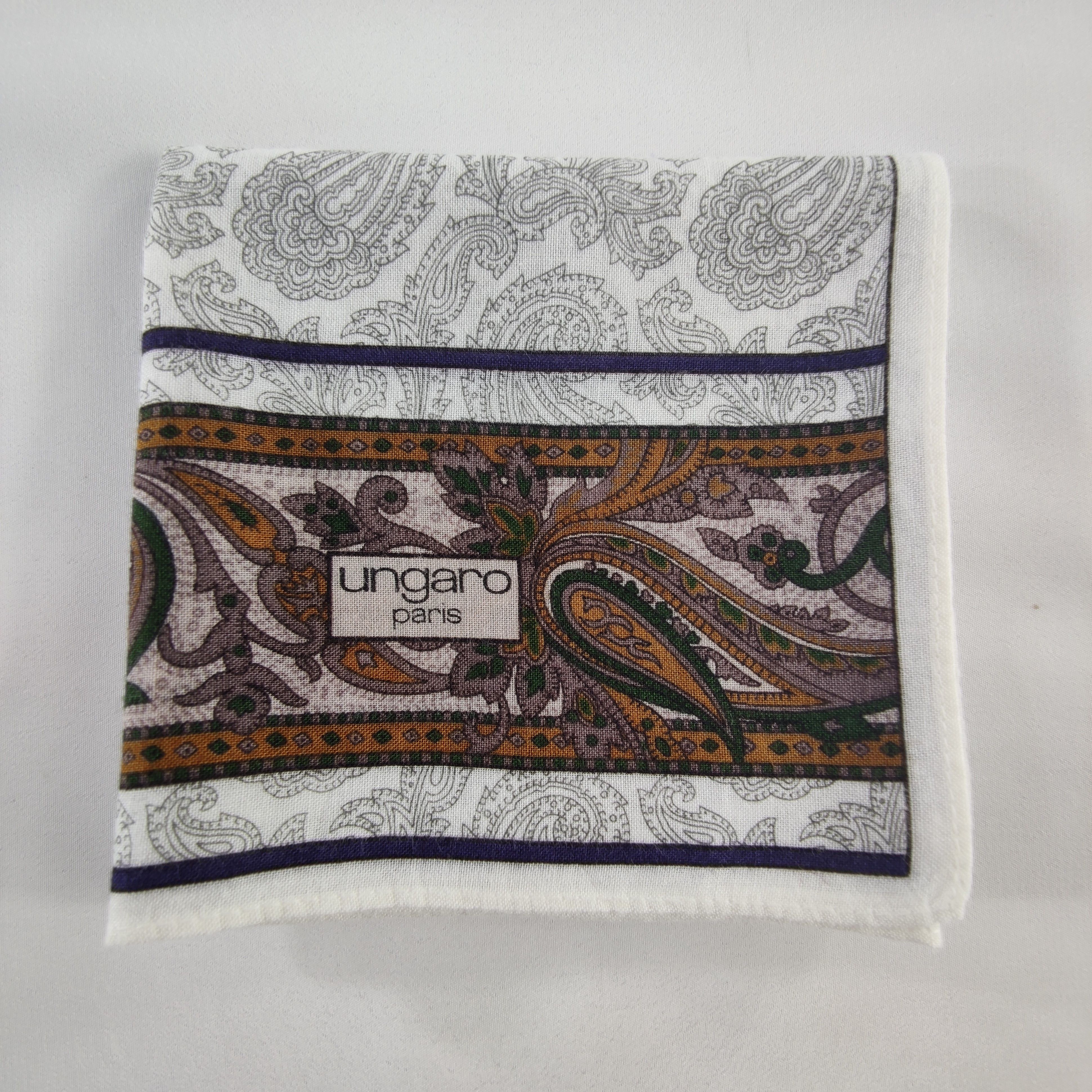 Ungaro Paris Ungaro Handkerchief/Neckerchief/Bandana Size ONE SIZE - 4 Thumbnail