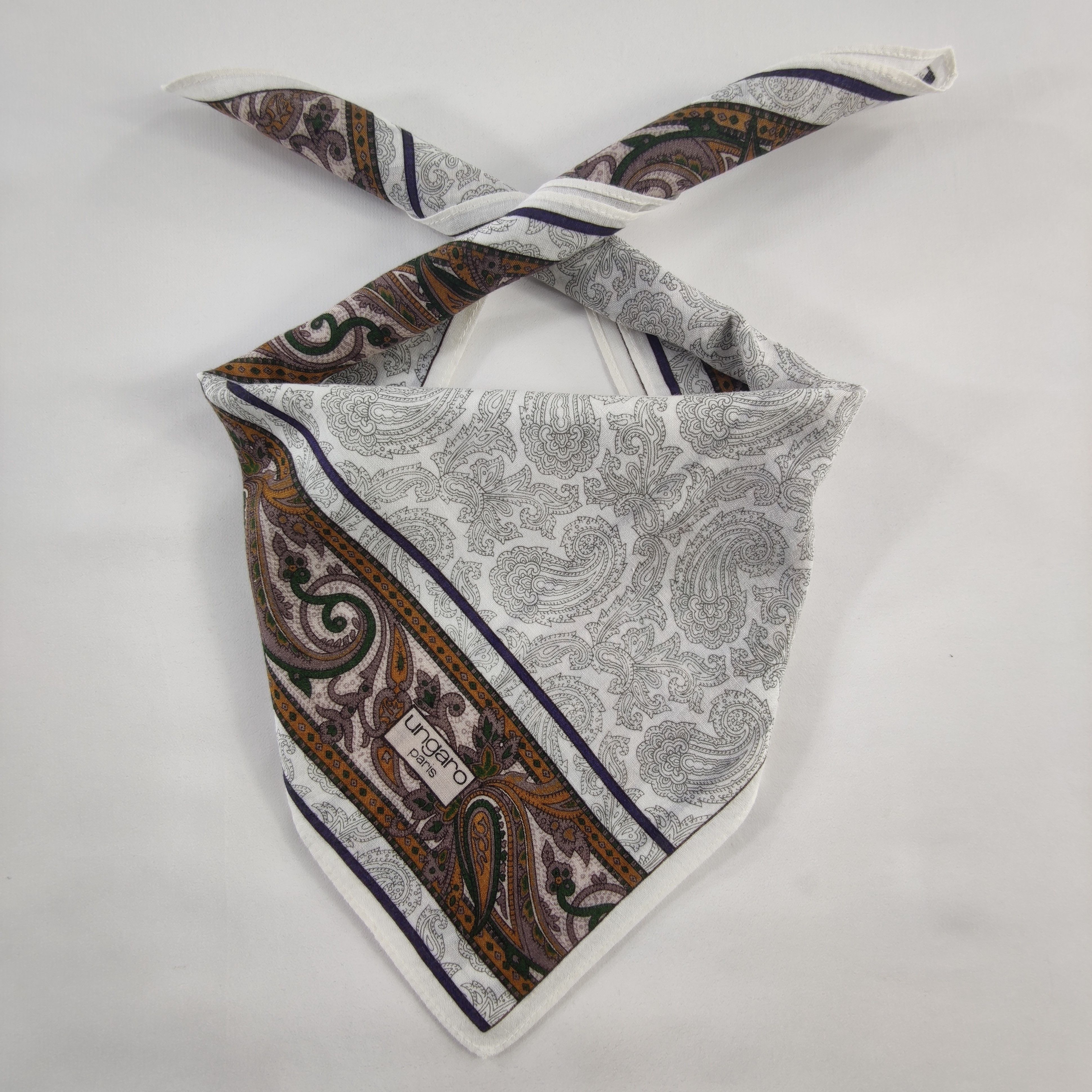 Ungaro Paris Ungaro Handkerchief/Neckerchief/Bandana Size ONE SIZE - 1 Thumbnail