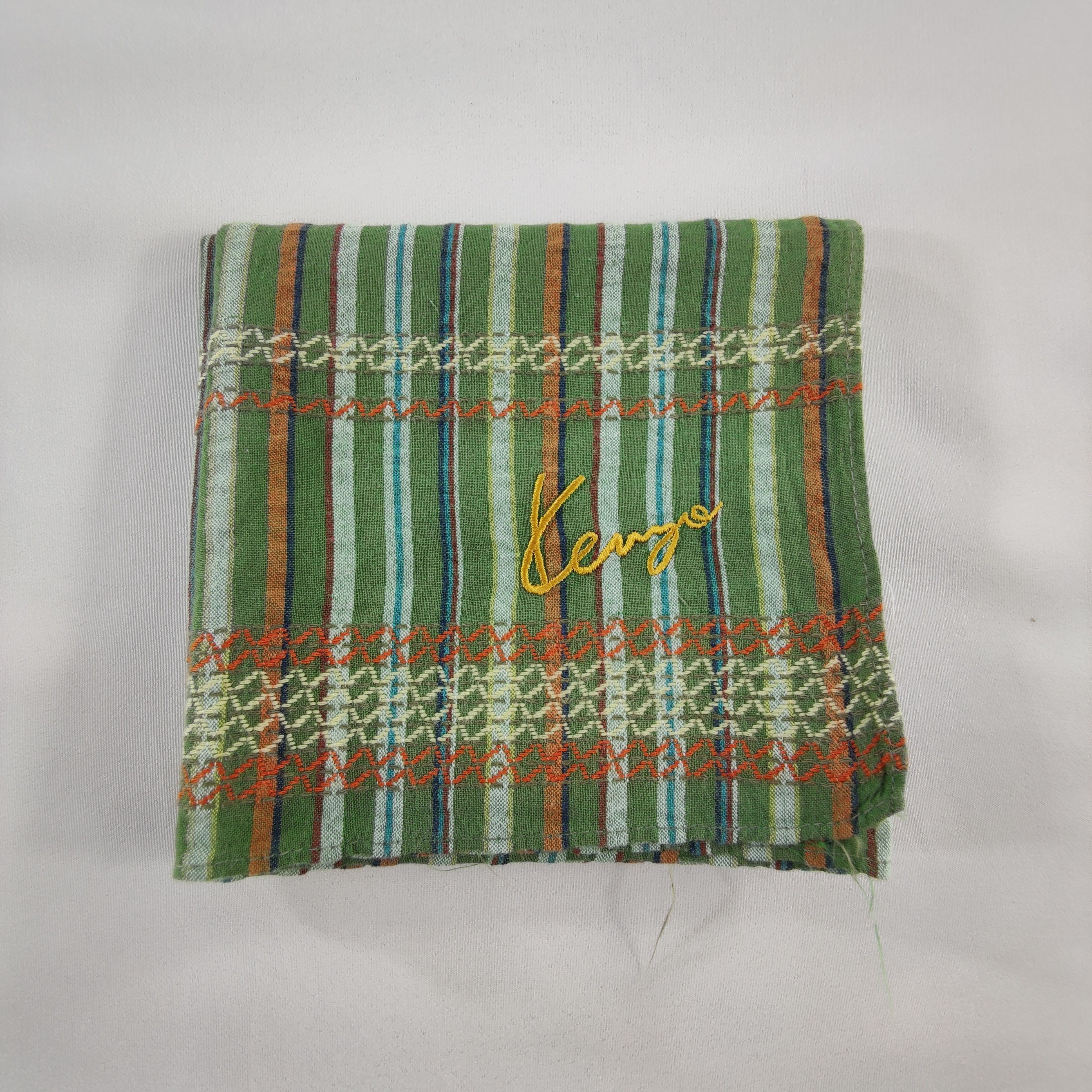 Kenzo × Vintage Kenzo Handkerchief / Neckerchief / Bandana HC005 Size ONE SIZE - 4 Thumbnail