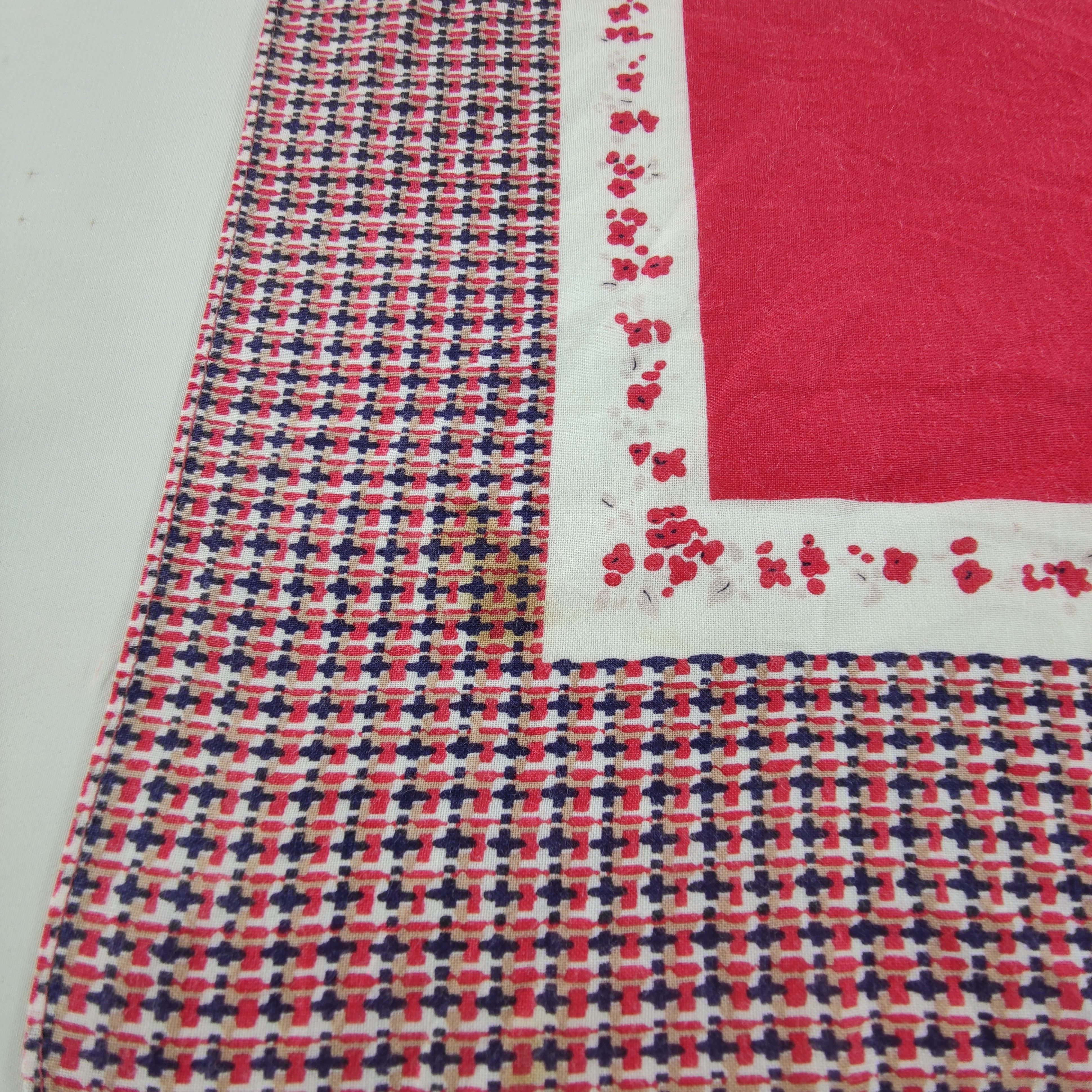 Pierre Balmain × Vintage Pierre Balmain Handkerchief/Neckerchief/Bandana HC225 Size ONE SIZE - 4 Thumbnail