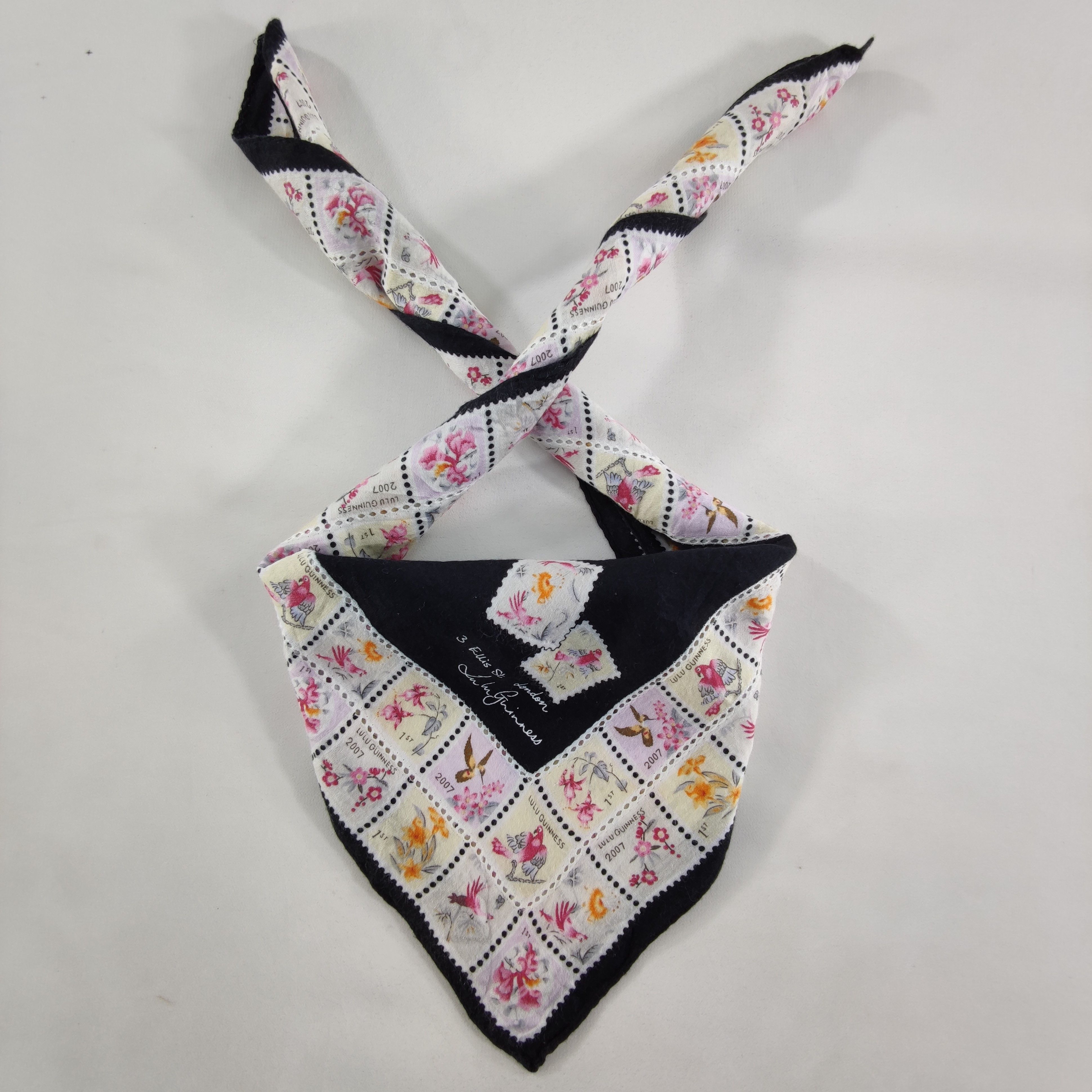 Vintage Lulu GuinnessHandkerchief/Neckerchief/Bandana Size ONE SIZE - 1 Thumbnail