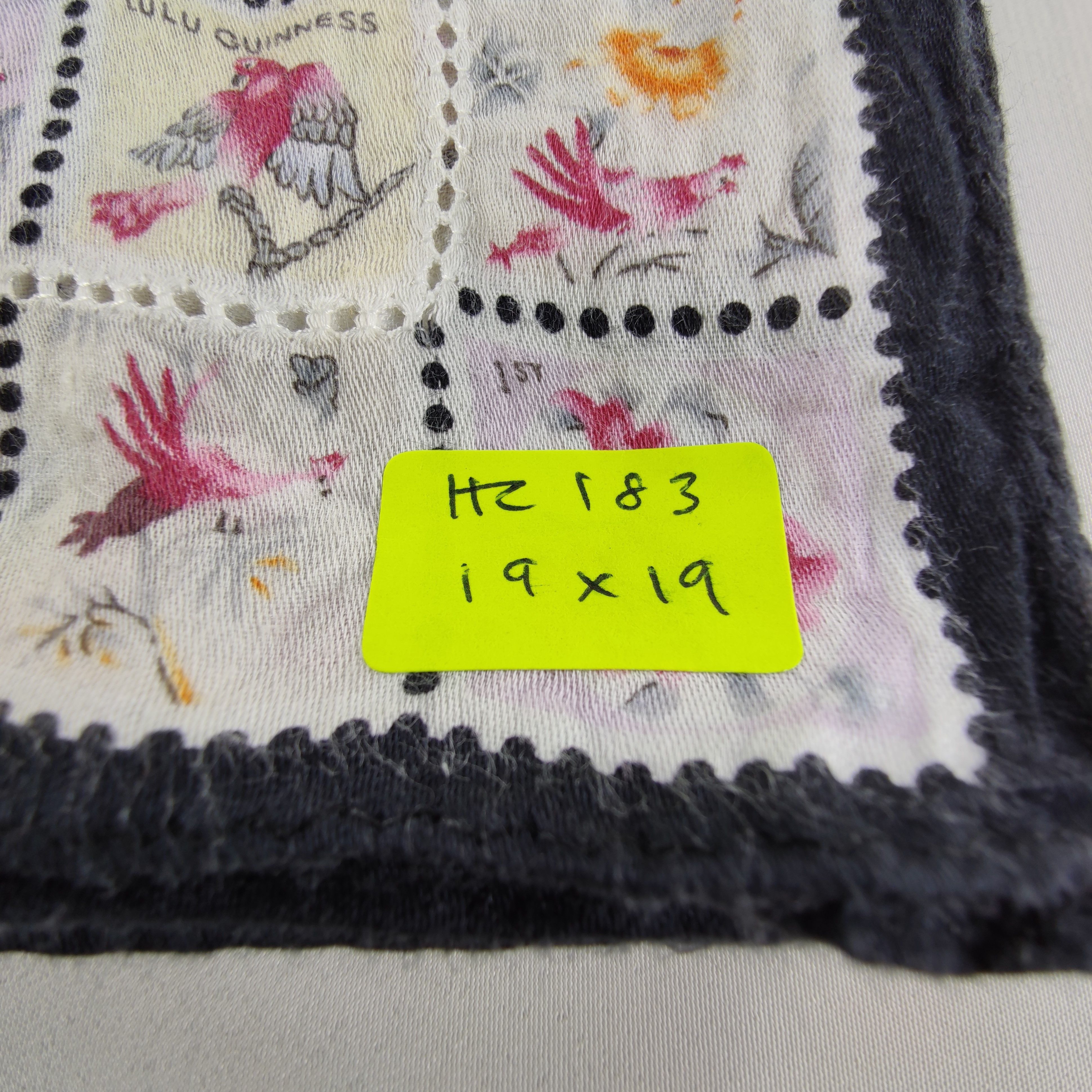 Vintage Lulu GuinnessHandkerchief/Neckerchief/Bandana Size ONE SIZE - 5 Thumbnail