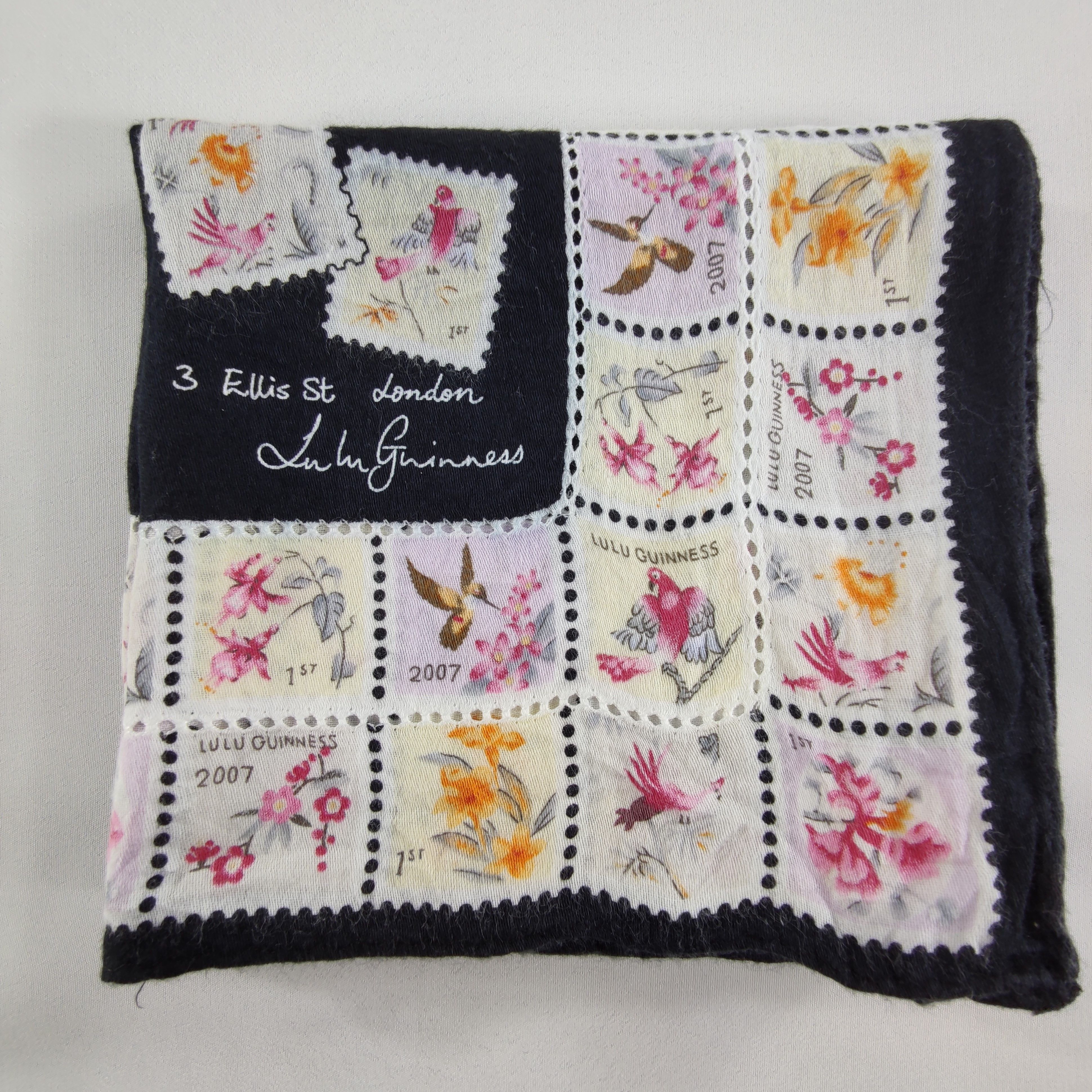 Vintage Lulu GuinnessHandkerchief/Neckerchief/Bandana Size ONE SIZE - 4 Thumbnail