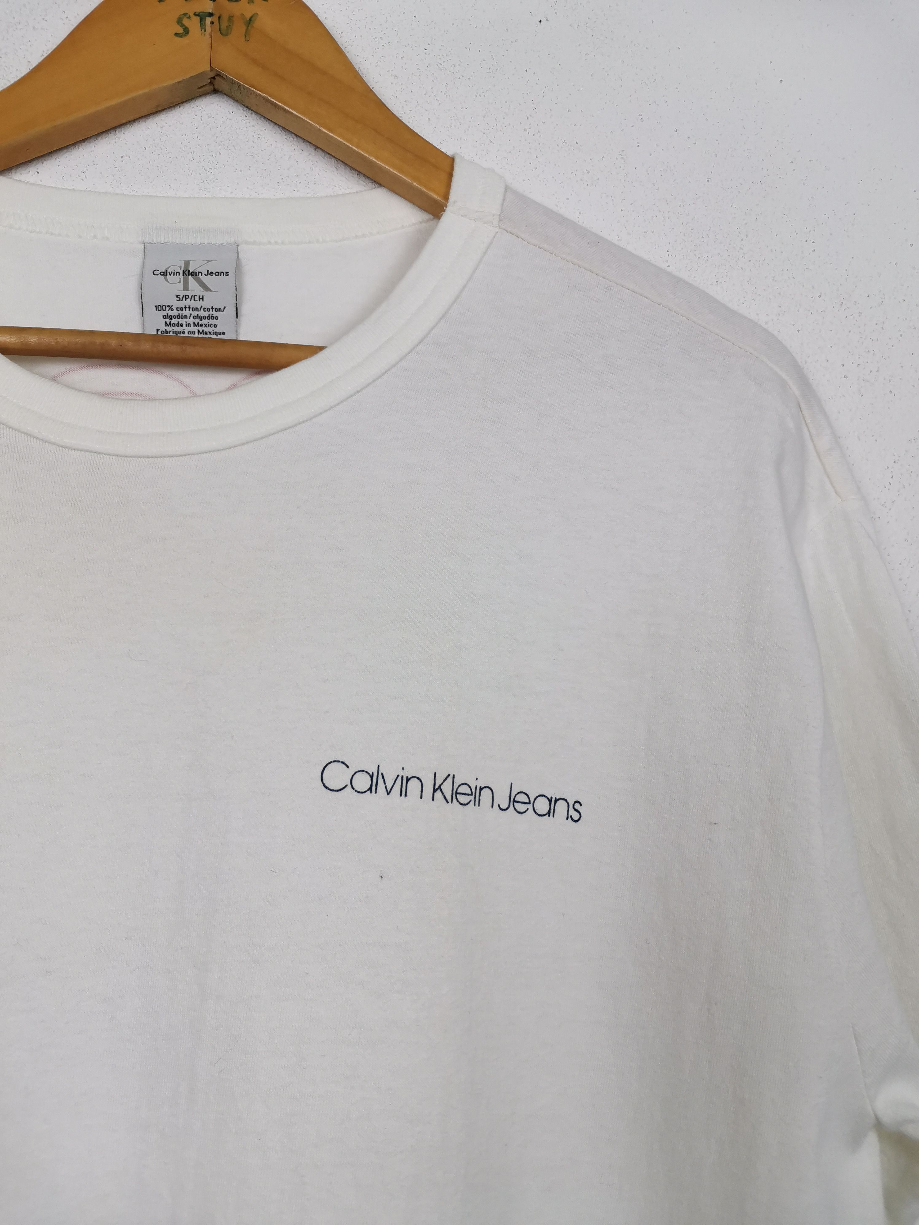 Calvin Klein × Designer CALVIN KLEIN JEANS TEE Size US S / EU 44-46 / 1 - 3 Thumbnail