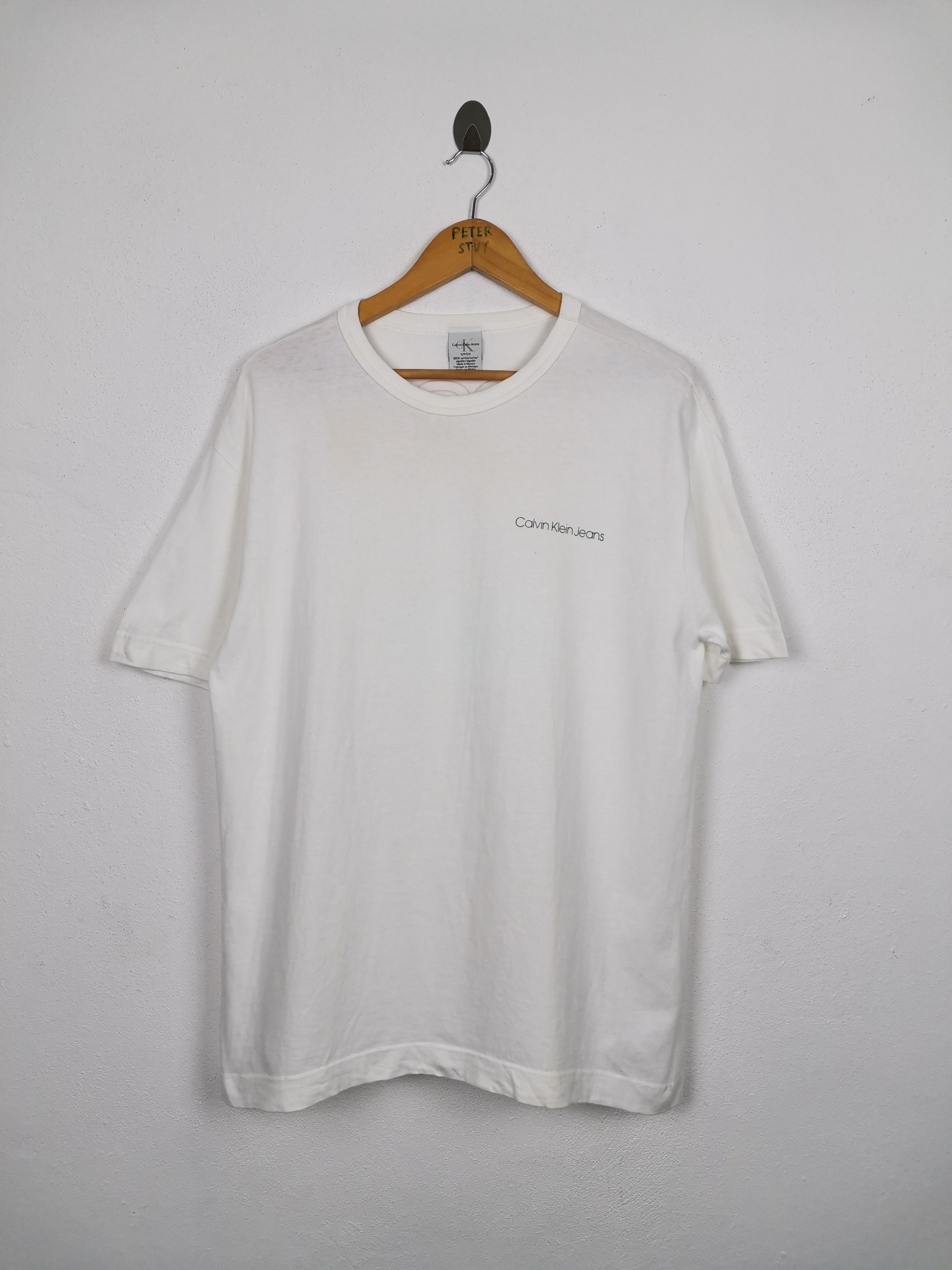 Calvin Klein × Designer CALVIN KLEIN JEANS TEE Size US S / EU 44-46 / 1 - 2 Thumbnail