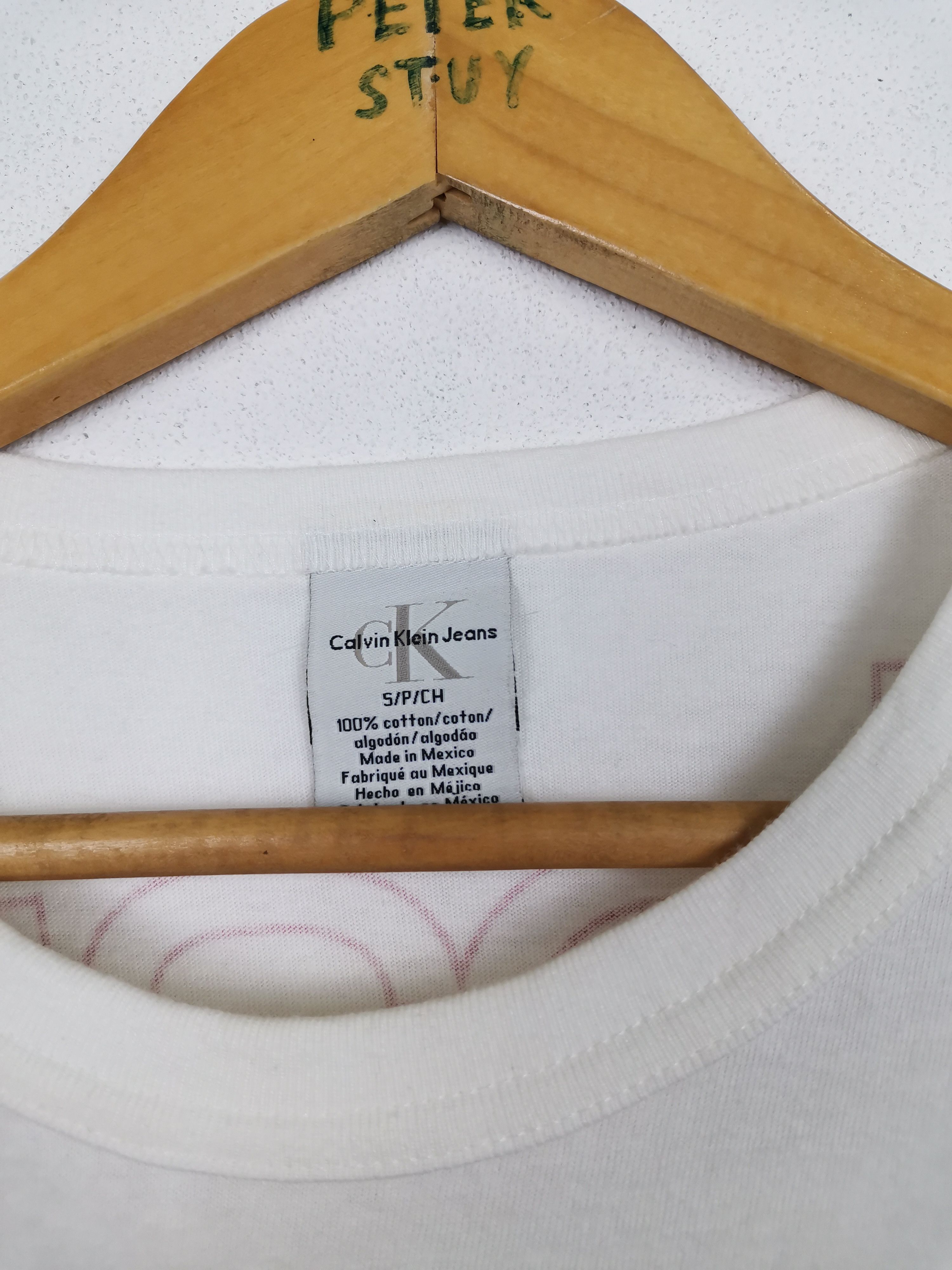 Calvin Klein × Designer CALVIN KLEIN JEANS TEE Size US S / EU 44-46 / 1 - 4 Thumbnail