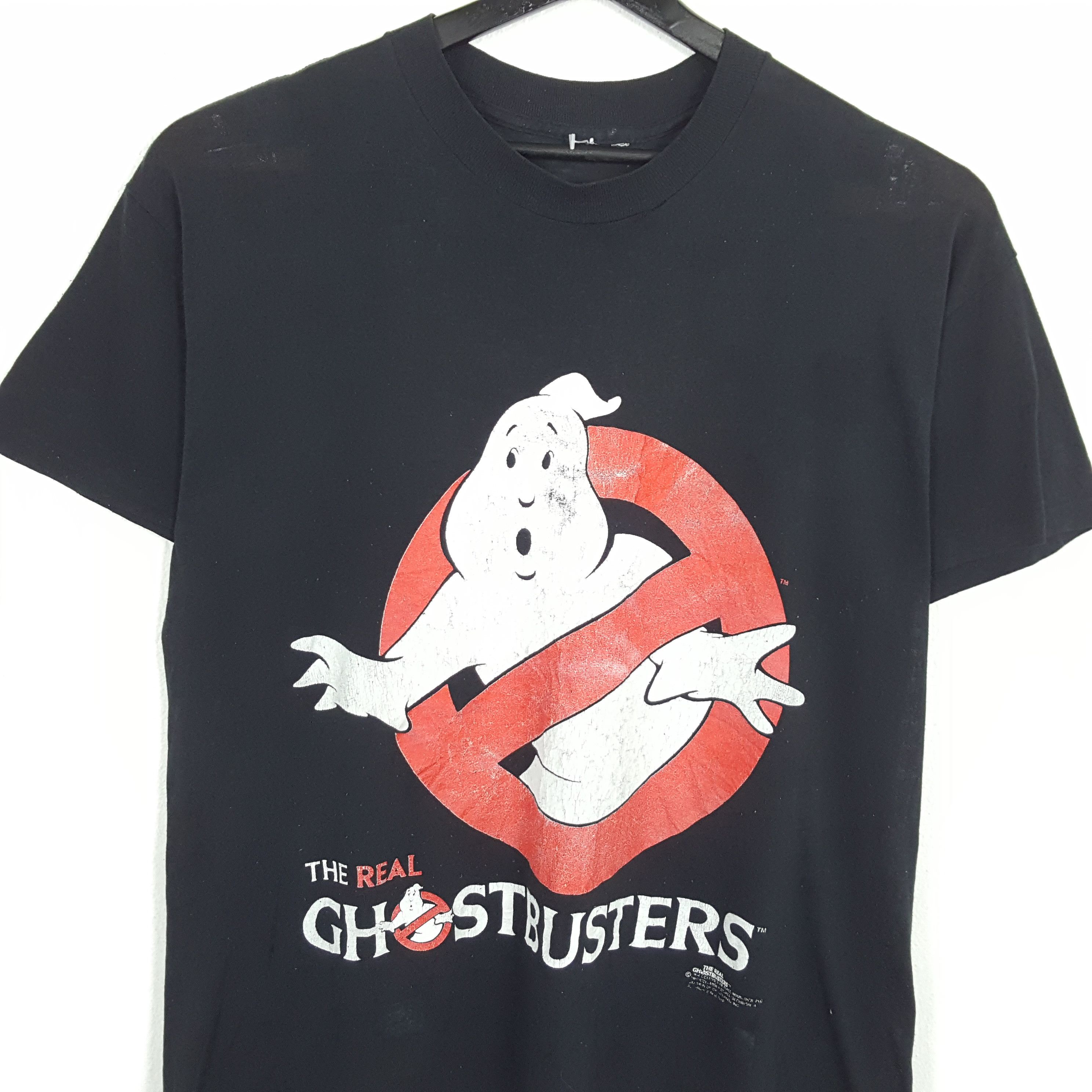 Vintage THE REAL GHOSTBUSTERS Movie Vintage Tshirt Size US XL / EU 56 / 4 - 2 Thumbnail