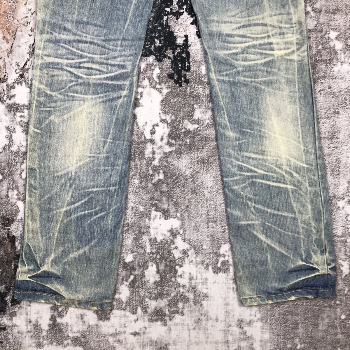 Japanese Brand × Vintage Vintage Japanese Aft Jeans Dirty Design Slim Straight Jeans Size 28" / US 6 / IT 42 - 11 Thumbnail