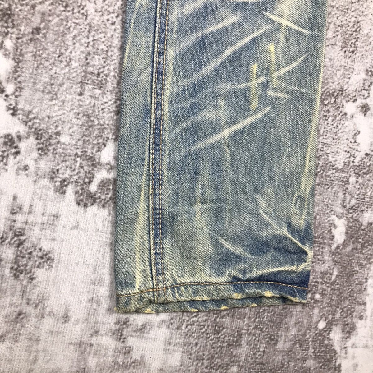 Japanese Brand × Vintage Vintage Japanese Aft Jeans Dirty Design Slim Straight Jeans Size 28" / US 6 / IT 42 - 7 Thumbnail