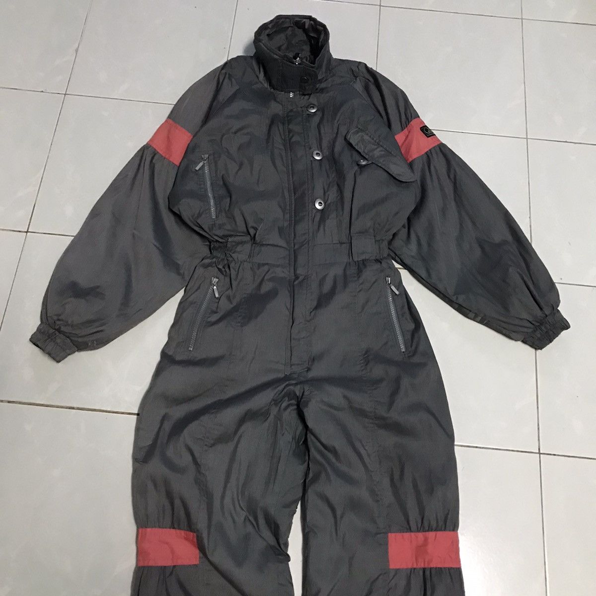 Japanese Brand × Vintage Vintage Japanese Zero Channel Ski Jumpsuit Coveralls Size US 28 / EU 44 - 2 Thumbnail