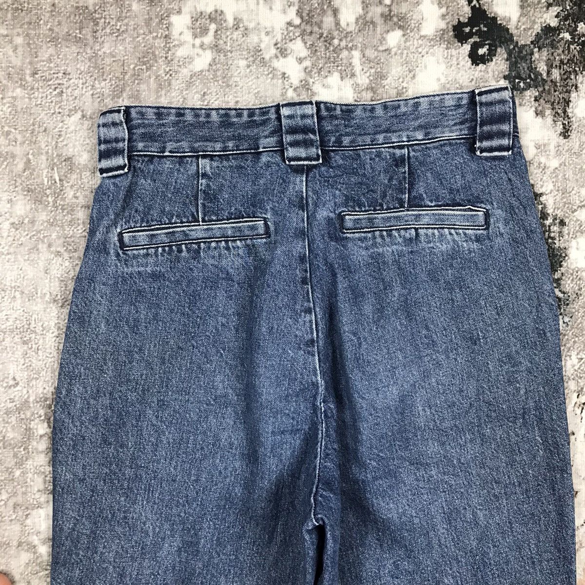GU × Japanese Brand Vintage japanese G.U Baggy Loose Straight Denim Jeans Size 29" - 7 Thumbnail