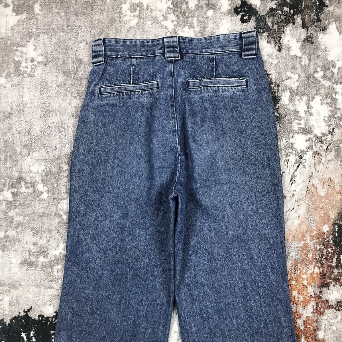 GU × Japanese Brand Vintage japanese G.U Baggy Loose Straight Denim Jeans Size 29" - 6 Thumbnail