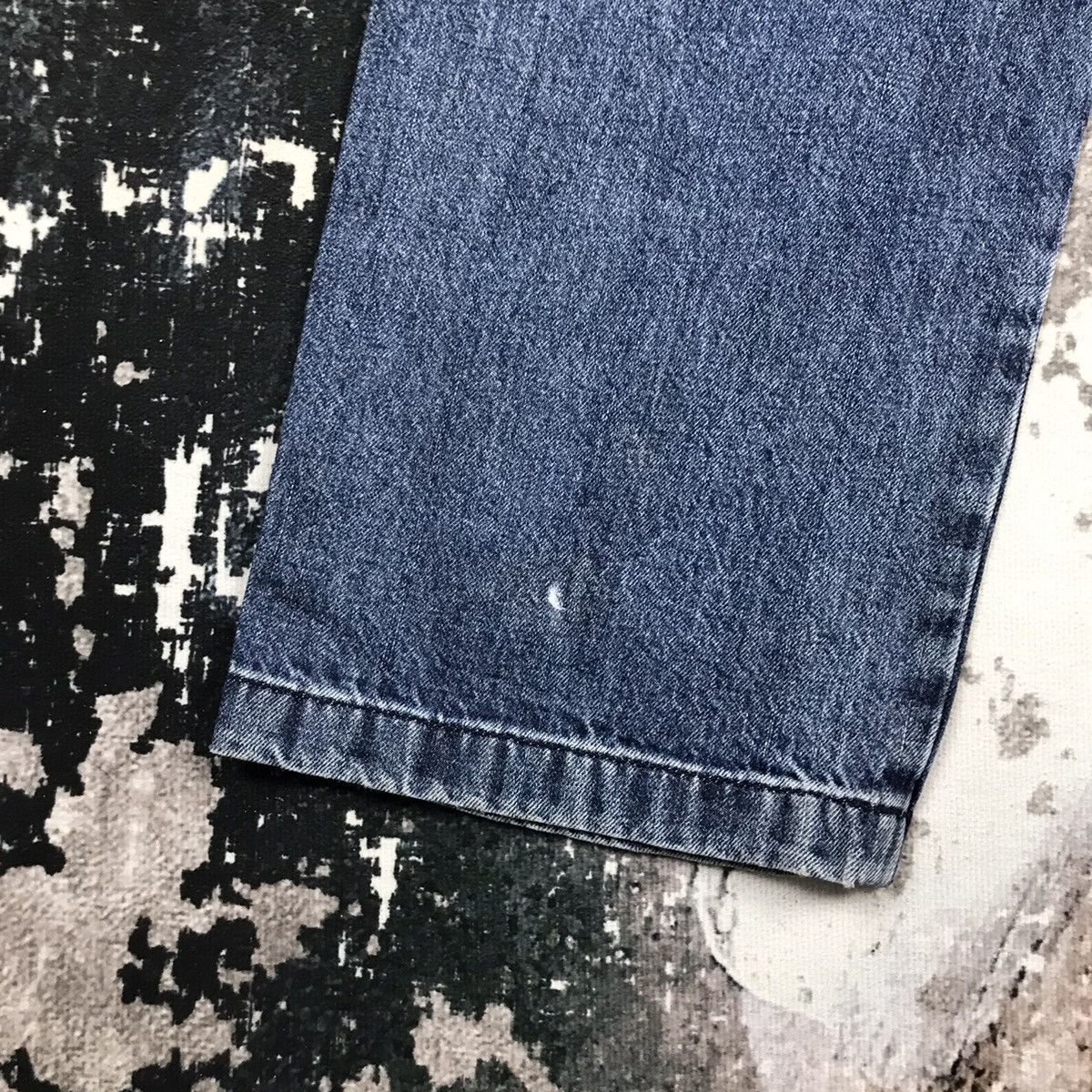 GU × Japanese Brand Vintage japanese G.U Baggy Loose Straight Denim Jeans Size 29" - 9 Thumbnail