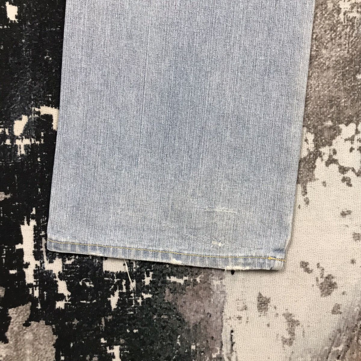 Japanese Brand × Vintage Vintage Japanese P.J Jeans Flare Loose Denim Jeans Size 31" - 12 Thumbnail