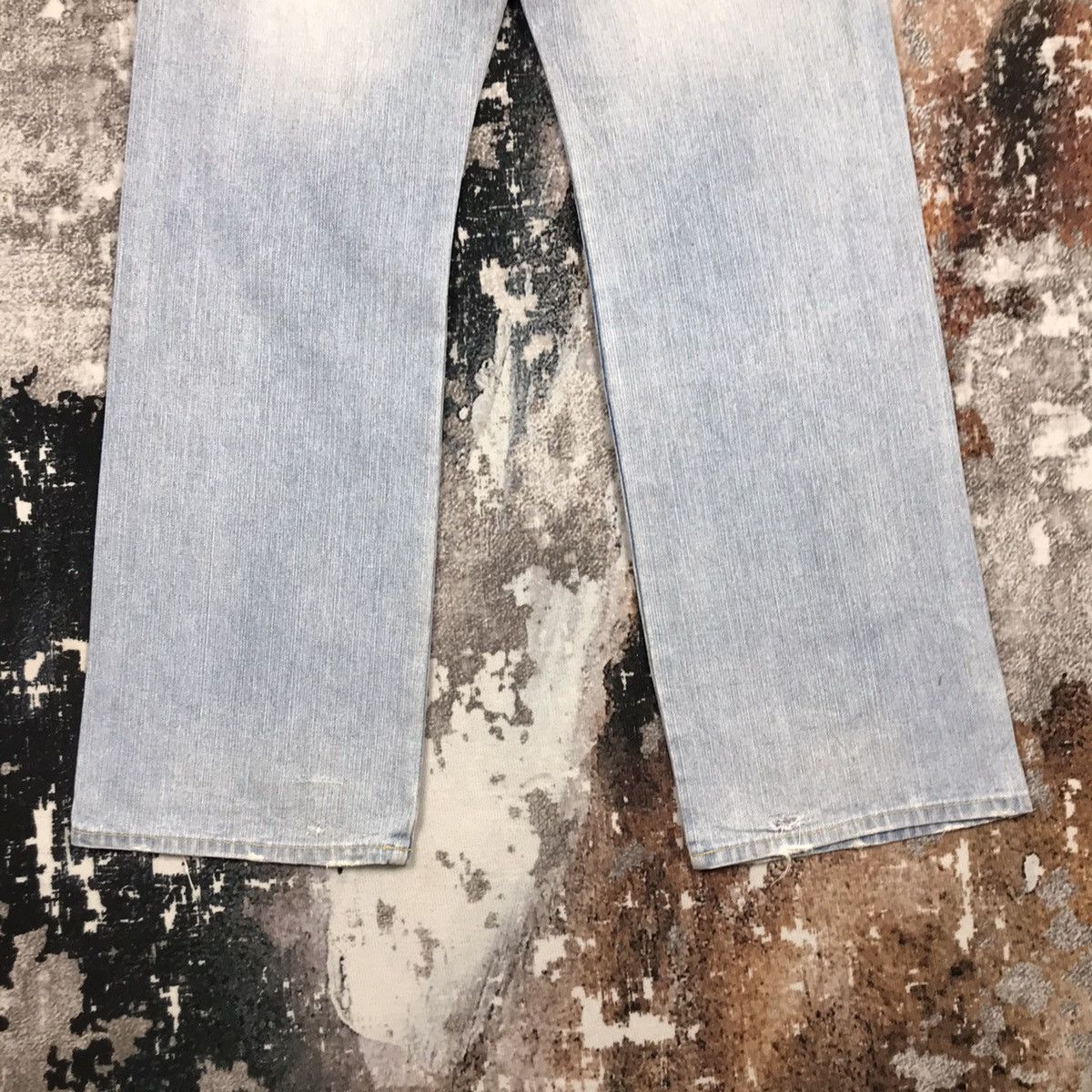 Japanese Brand × Vintage Vintage Japanese P.J Jeans Flare Loose Denim Jeans Size 31" - 11 Thumbnail