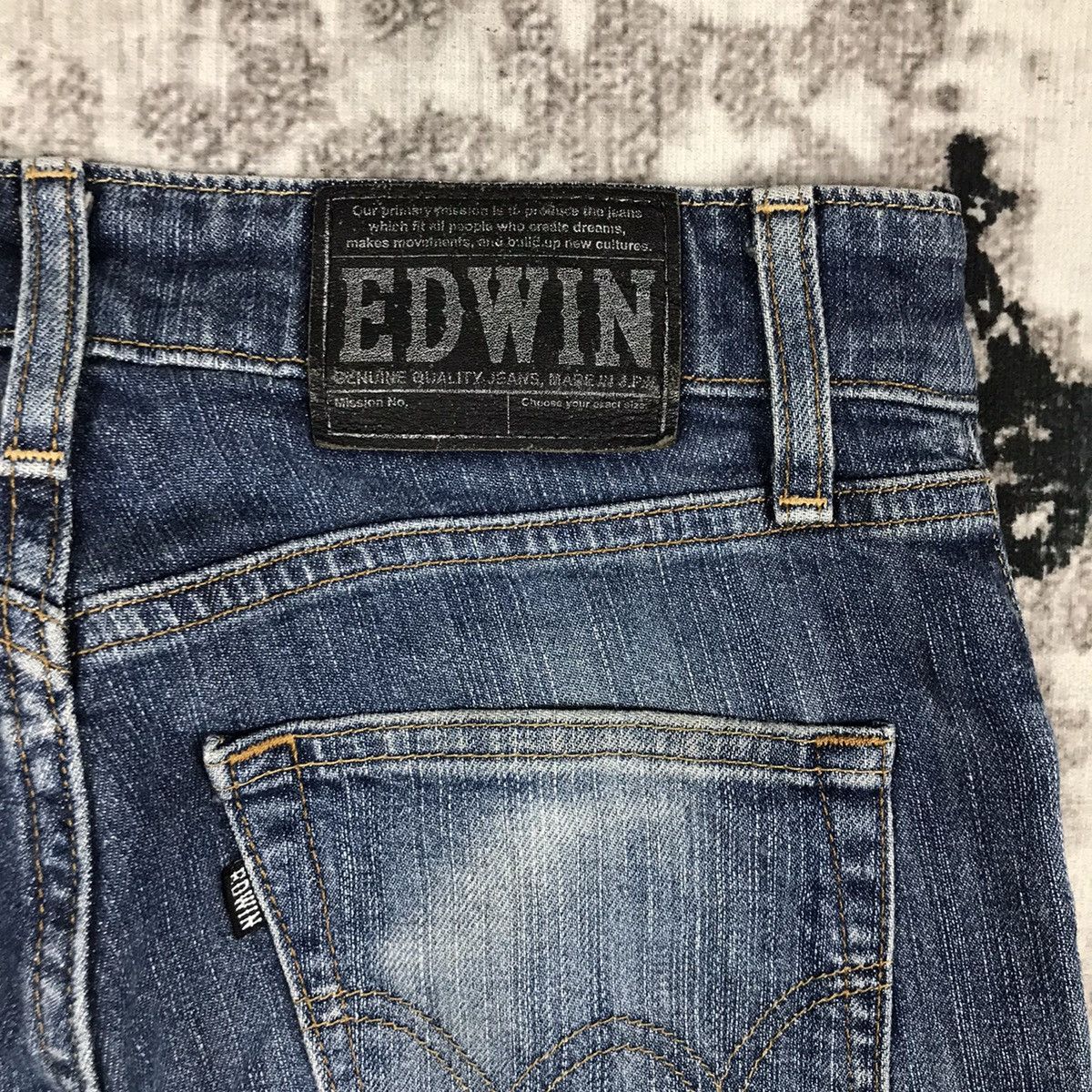 Edwin × Japanese Brand × Vintage Vintage Edwin 503 Slim Blue Light Wash Denim Jeans Size 27" / US 4 / IT 40 - 9 Thumbnail