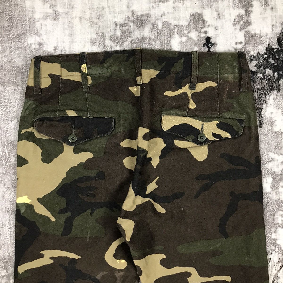 Japanese Brand × Journal Standard × Vintage Vintage Journal Standard Camo Camo Design Canvas Pants Size 29" - 11 Thumbnail