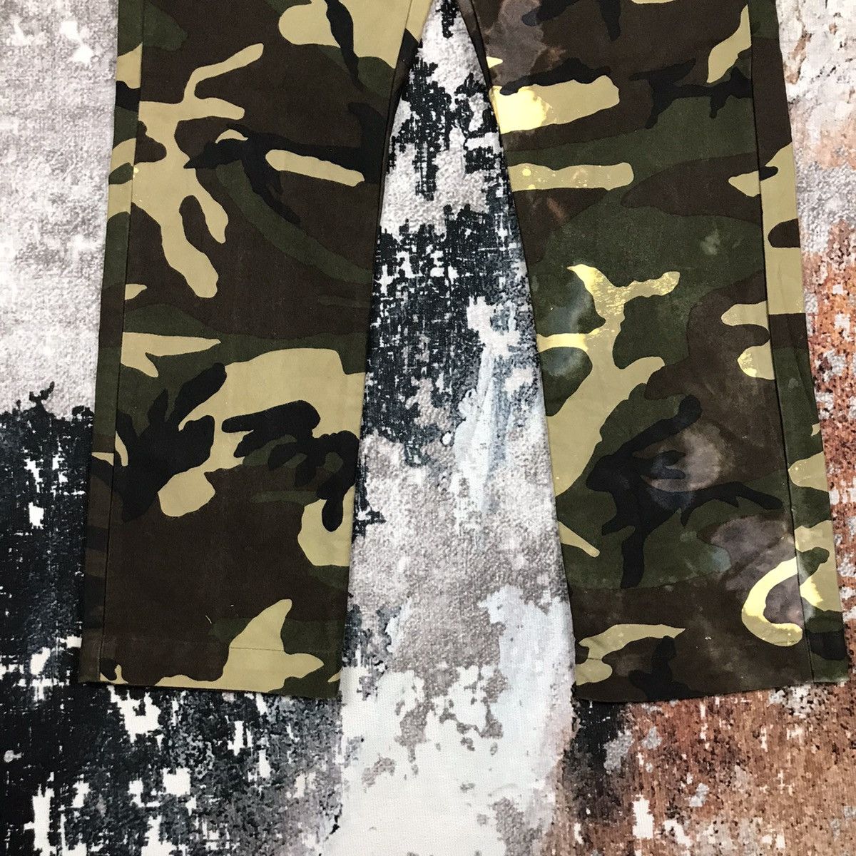 Japanese Brand × Journal Standard × Vintage Vintage Journal Standard Camo Camo Design Canvas Pants Size 29" - 5 Thumbnail