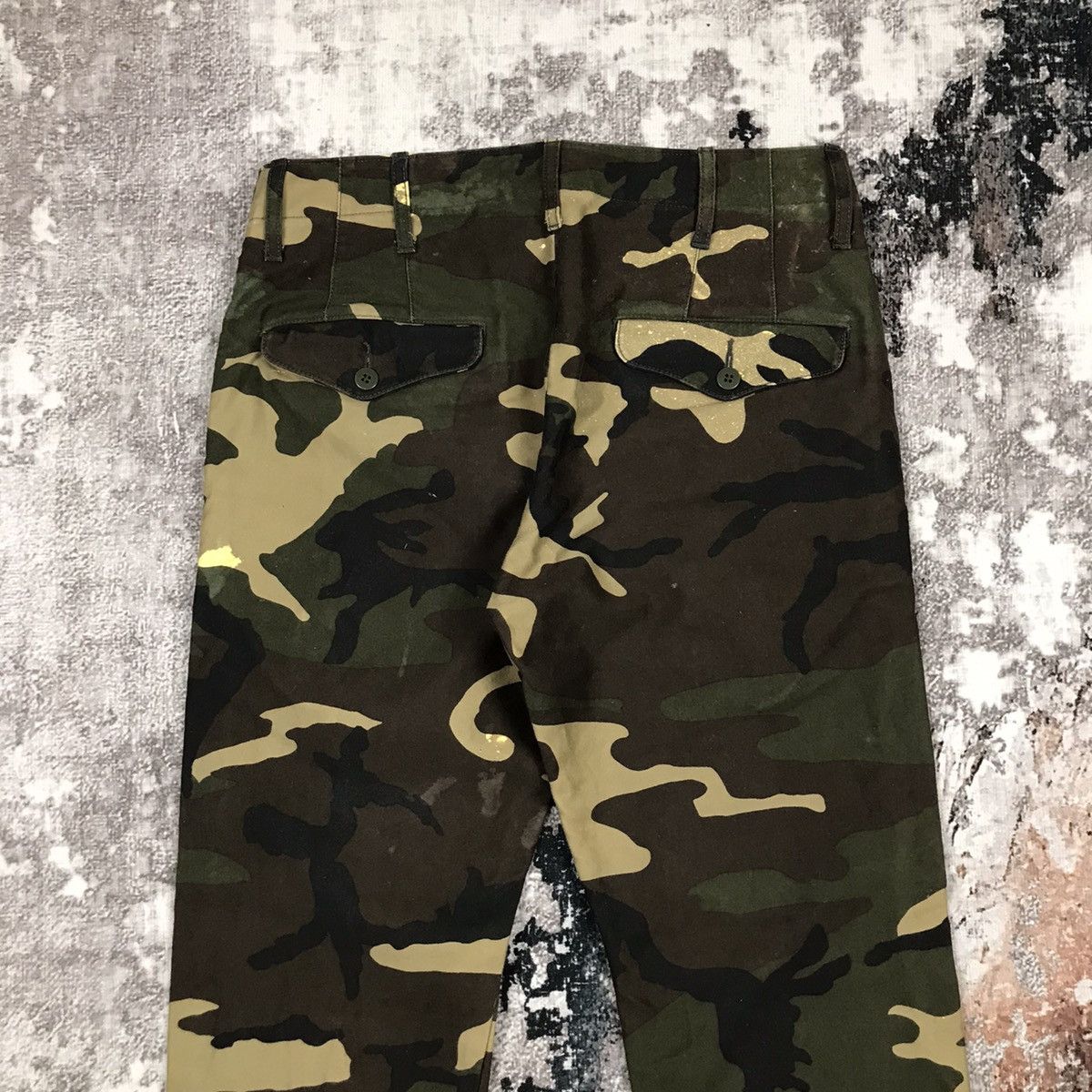 Japanese Brand × Journal Standard × Vintage Vintage Journal Standard Camo Camo Design Canvas Pants Size 29" - 10 Thumbnail