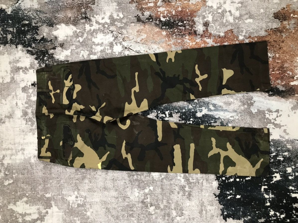 Japanese Brand × Journal Standard × Vintage Vintage Journal Standard Camo Camo Design Canvas Pants Size 29" - 9 Thumbnail