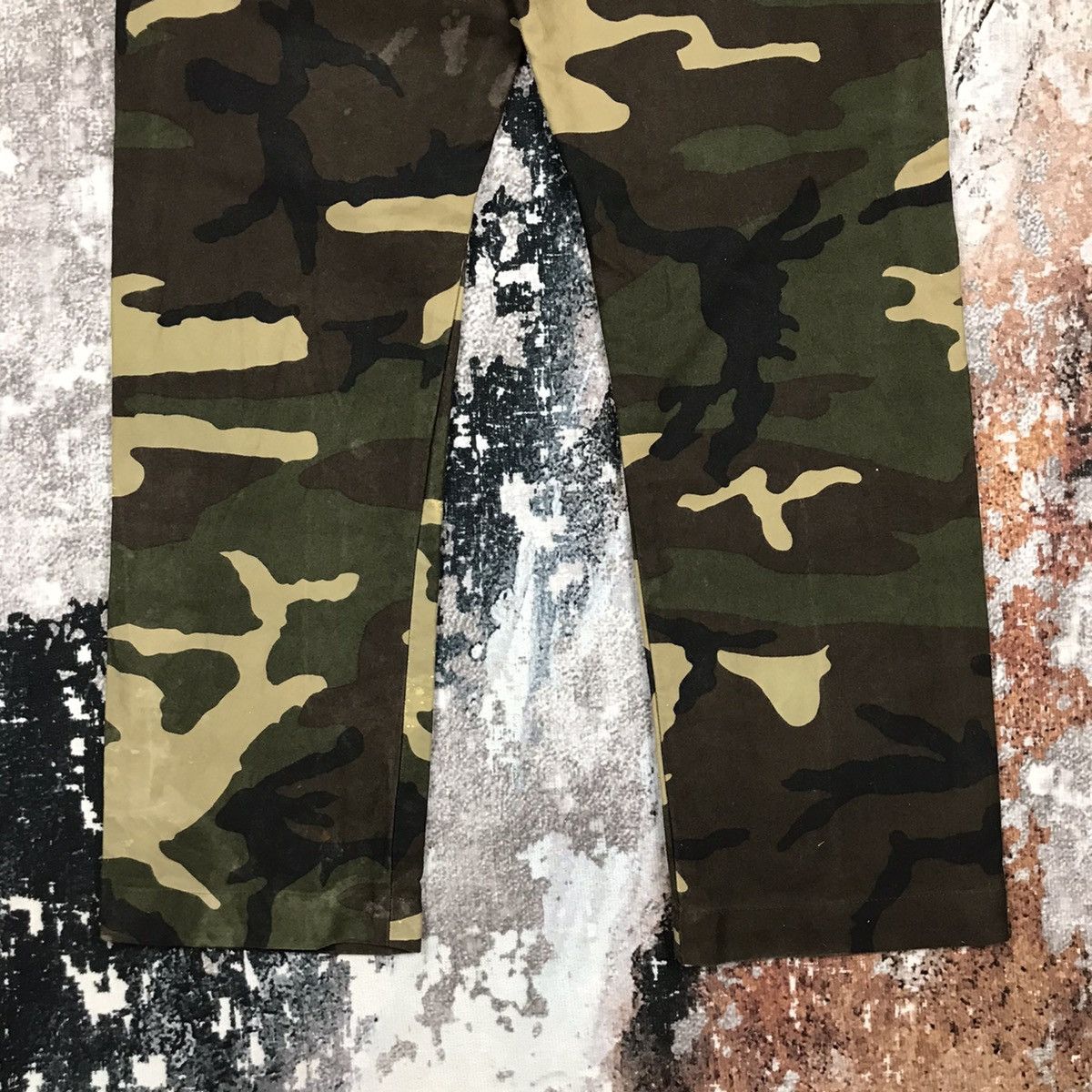 Japanese Brand × Journal Standard × Vintage Vintage Journal Standard Camo Camo Design Canvas Pants Size 29" - 12 Thumbnail