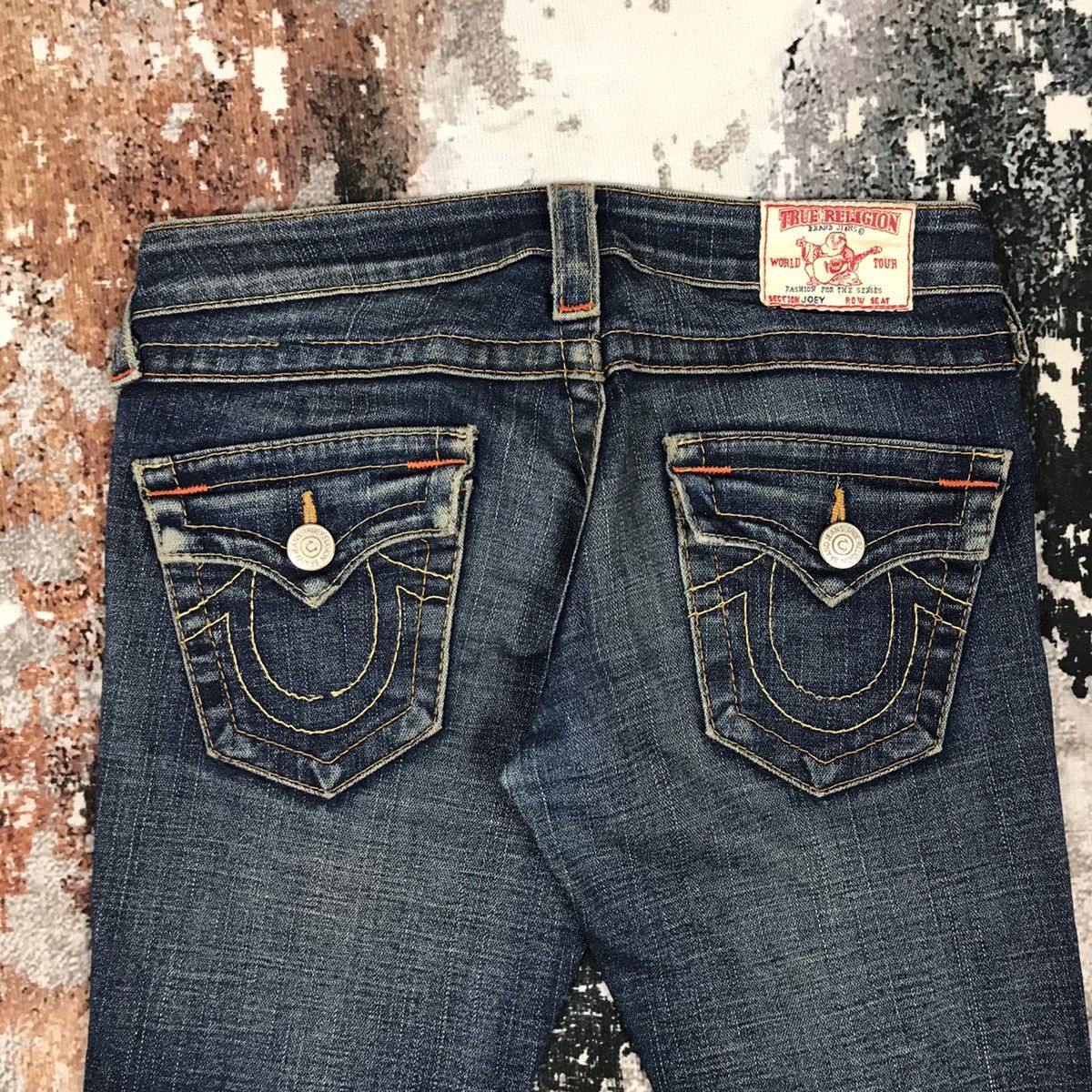 True Religion × Vintage Vintage True Religion Section Joey Flare Denim Jeans Size 28" / US 6 / IT 42 - 3 Thumbnail