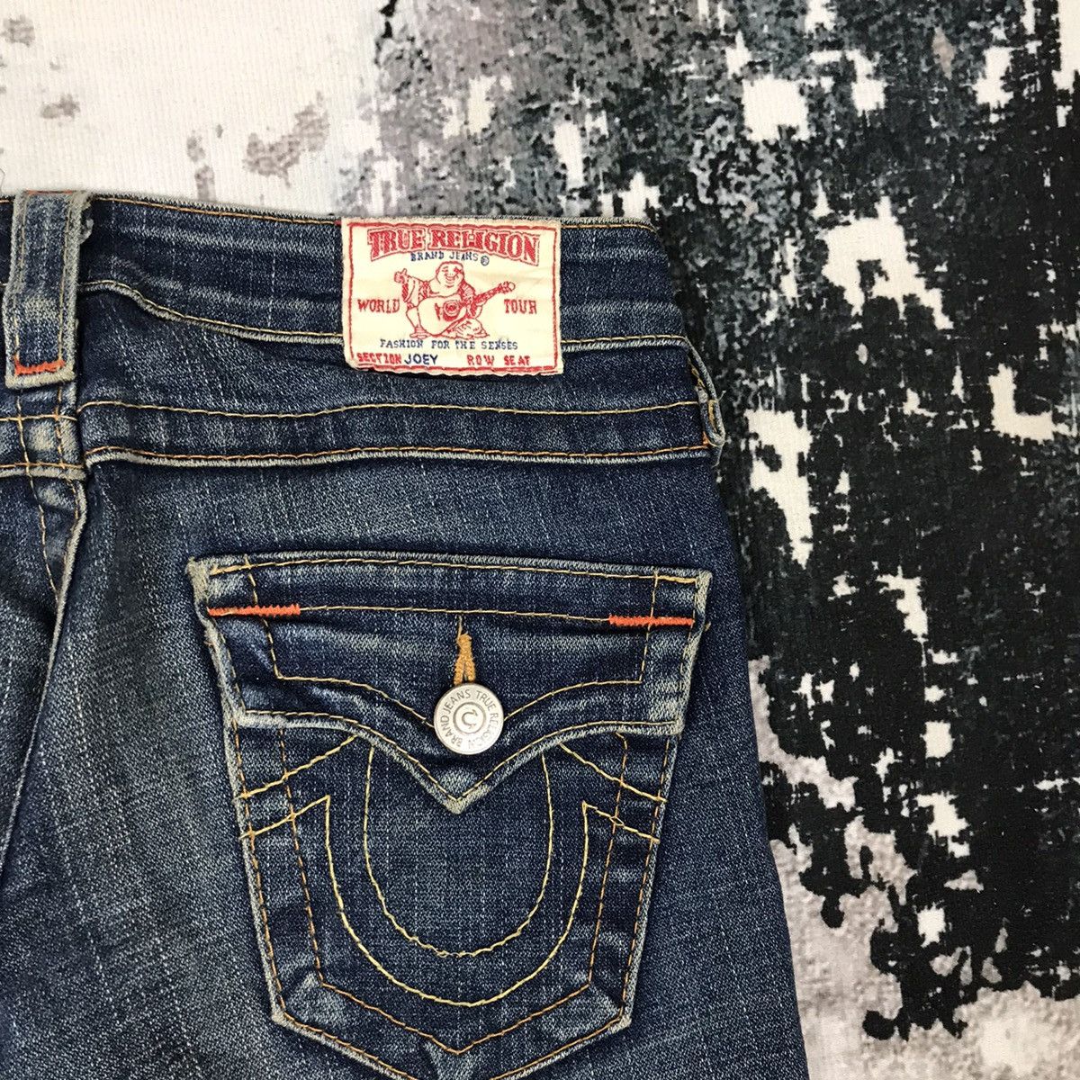 True Religion × Vintage Vintage True Religion Section Joey Flare Denim Jeans Size 28" / US 6 / IT 42 - 4 Thumbnail