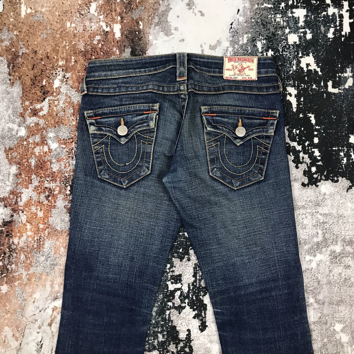 True Religion × Vintage Vintage True Religion Section Joey Flare Denim Jeans Size 28" / US 6 / IT 42 - 2 Thumbnail