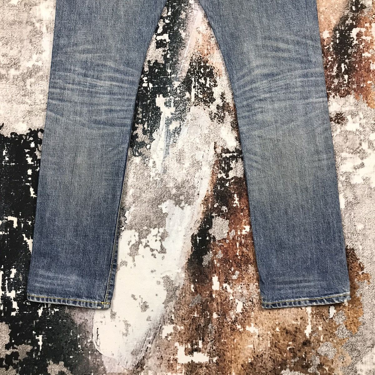 Gap Vintage Gap slim Fit Dirty Light Wash Design Skinny Jeans Size US 30 / EU 46 - 7 Thumbnail