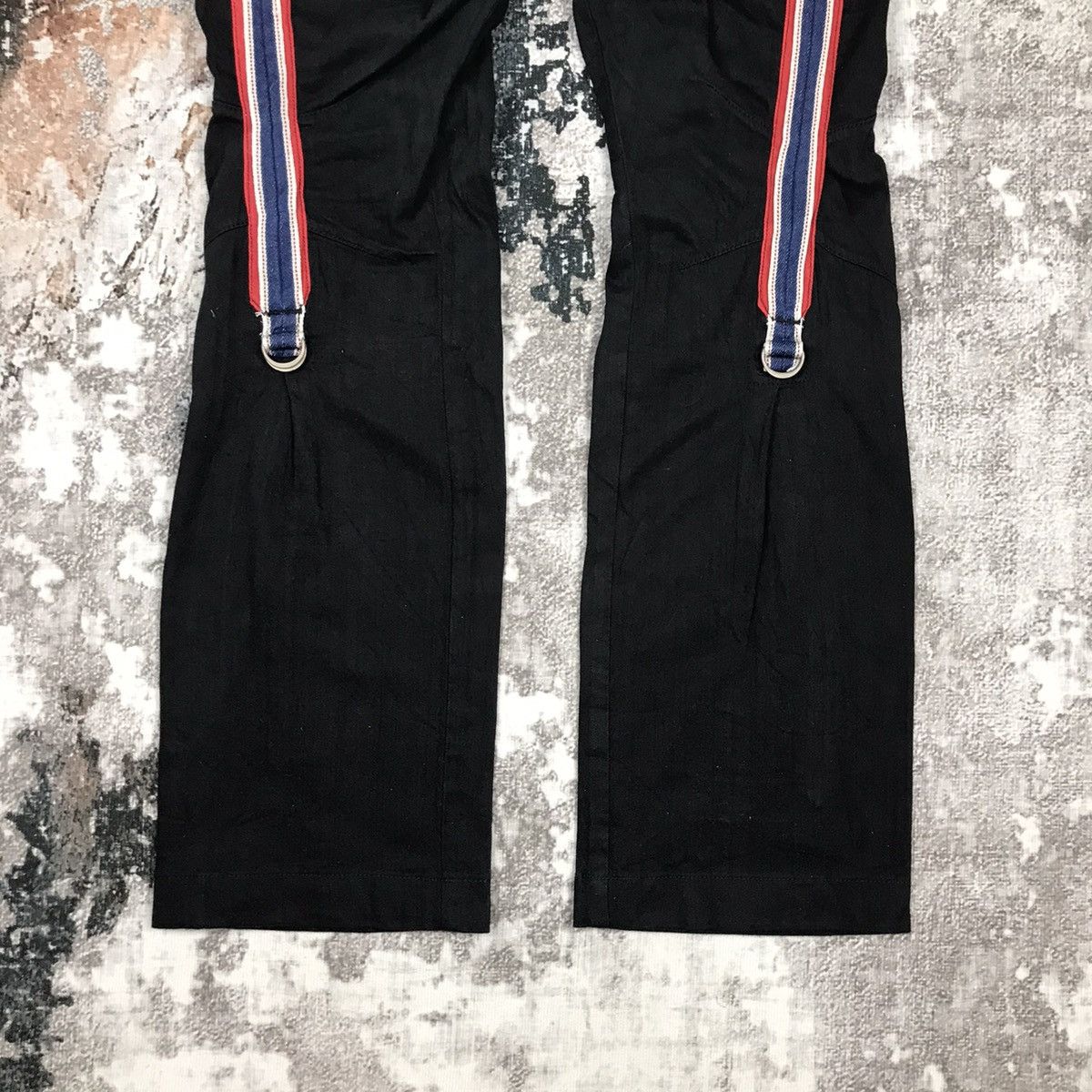 Japanese Brand Vintage Marithe Francois Girbaud Flare Bondage Style Jeans Size 30" / US 8 / IT 44 - 9 Thumbnail