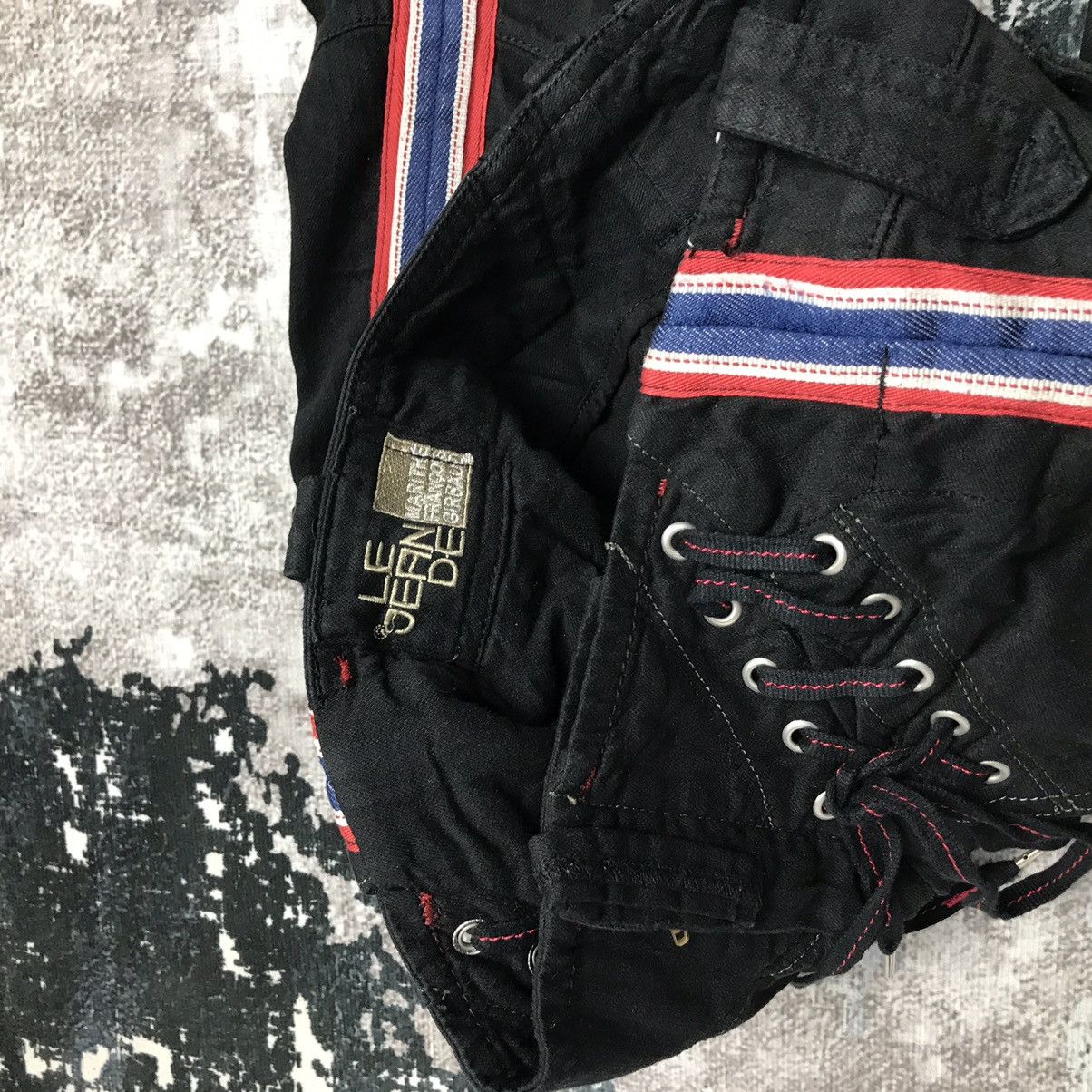 Japanese Brand Vintage Marithe Francois Girbaud Flare Bondage Style Jeans Size 30" / US 8 / IT 44 - 11 Thumbnail