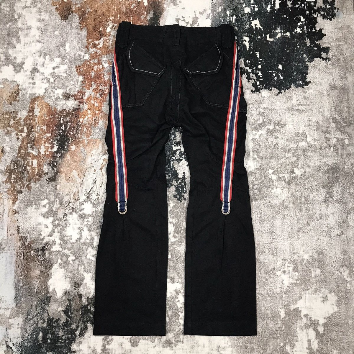 Japanese Brand Vintage Marithe Francois Girbaud Flare Bondage Style Jeans Size 30" / US 8 / IT 44 - 6 Thumbnail