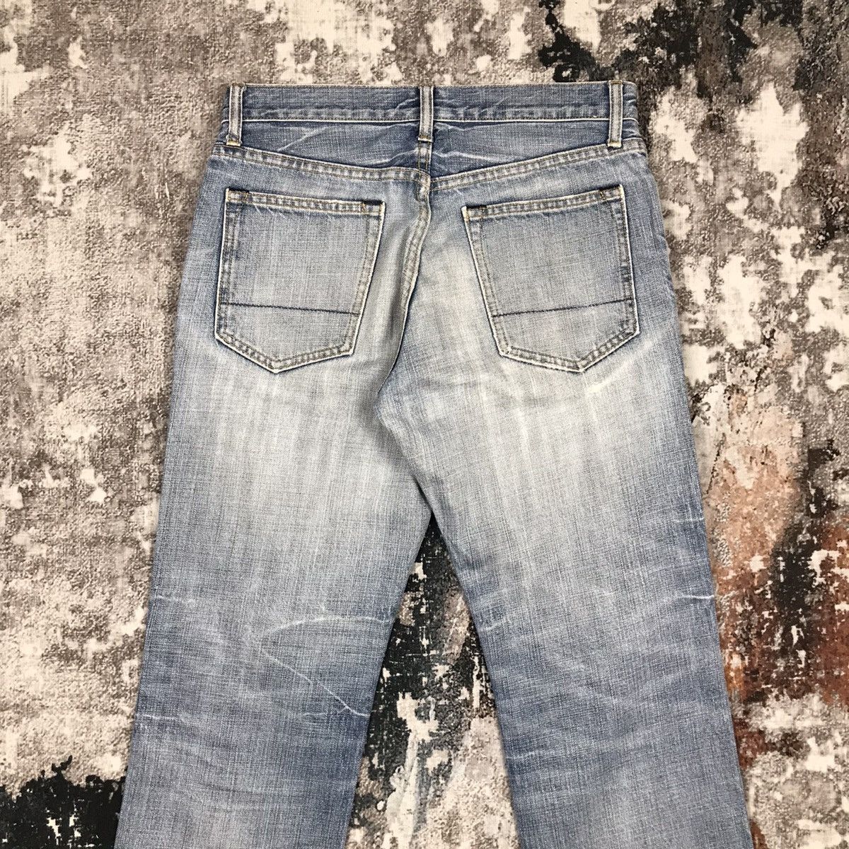 Gap × Japanese Brand × Vintage Vintage Gap 1969 Blue Light Wash Denim Jeans Size US 31 - 8 Thumbnail