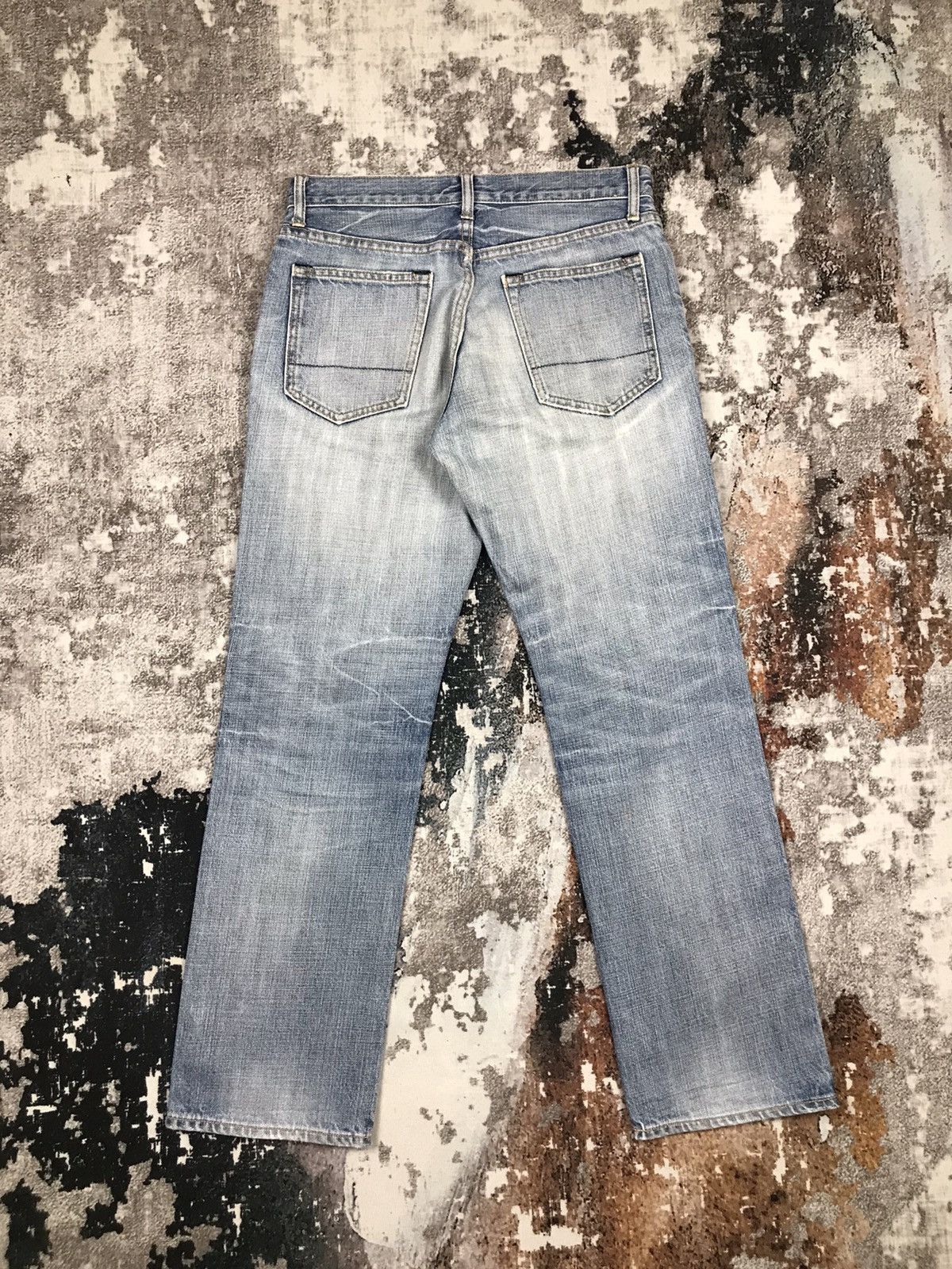 Gap × Japanese Brand × Vintage Vintage Gap 1969 Blue Light Wash Denim Jeans Size US 31 - 7 Thumbnail