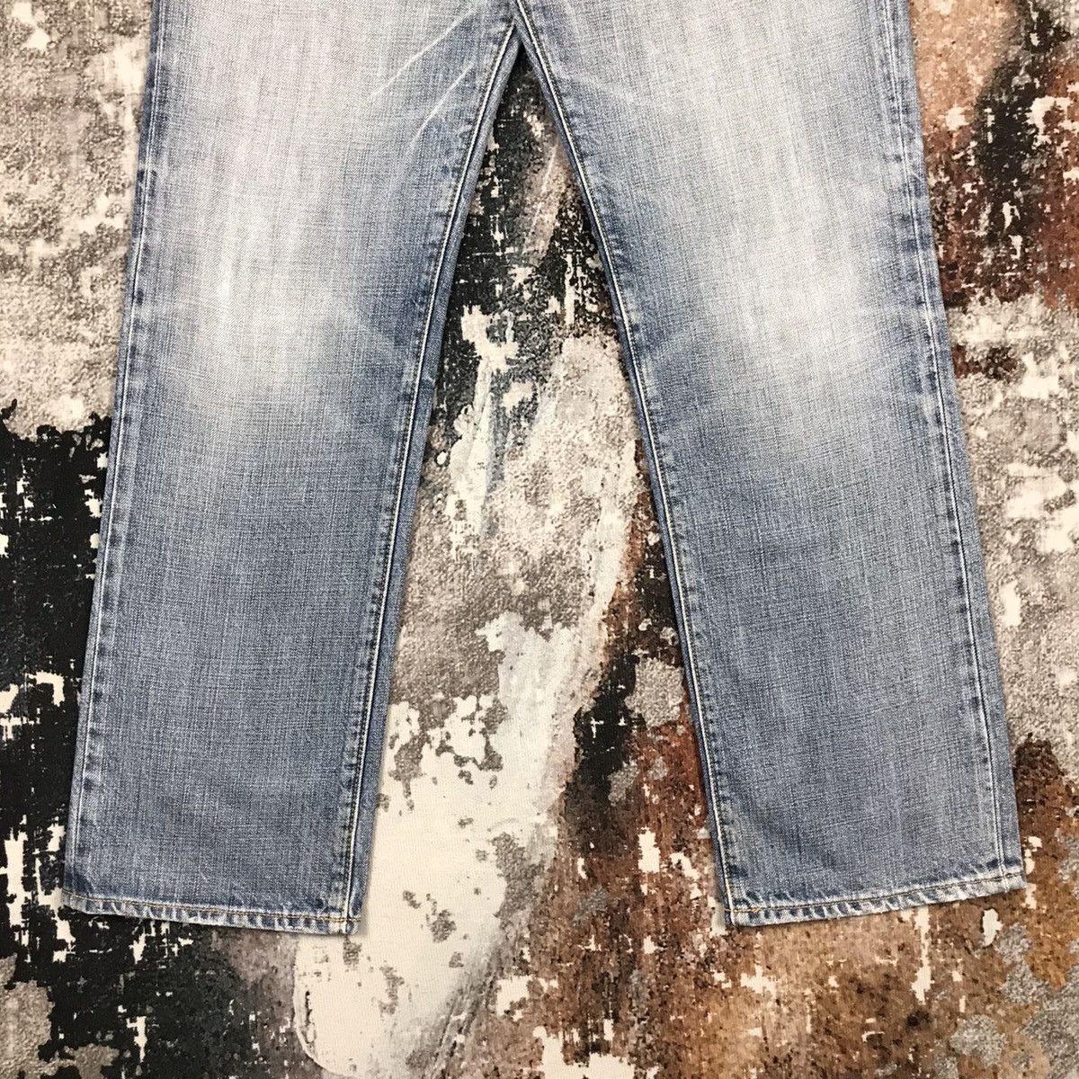 Gap × Japanese Brand × Vintage Vintage Gap 1969 Blue Light Wash Denim Jeans Size US 31 - 5 Thumbnail