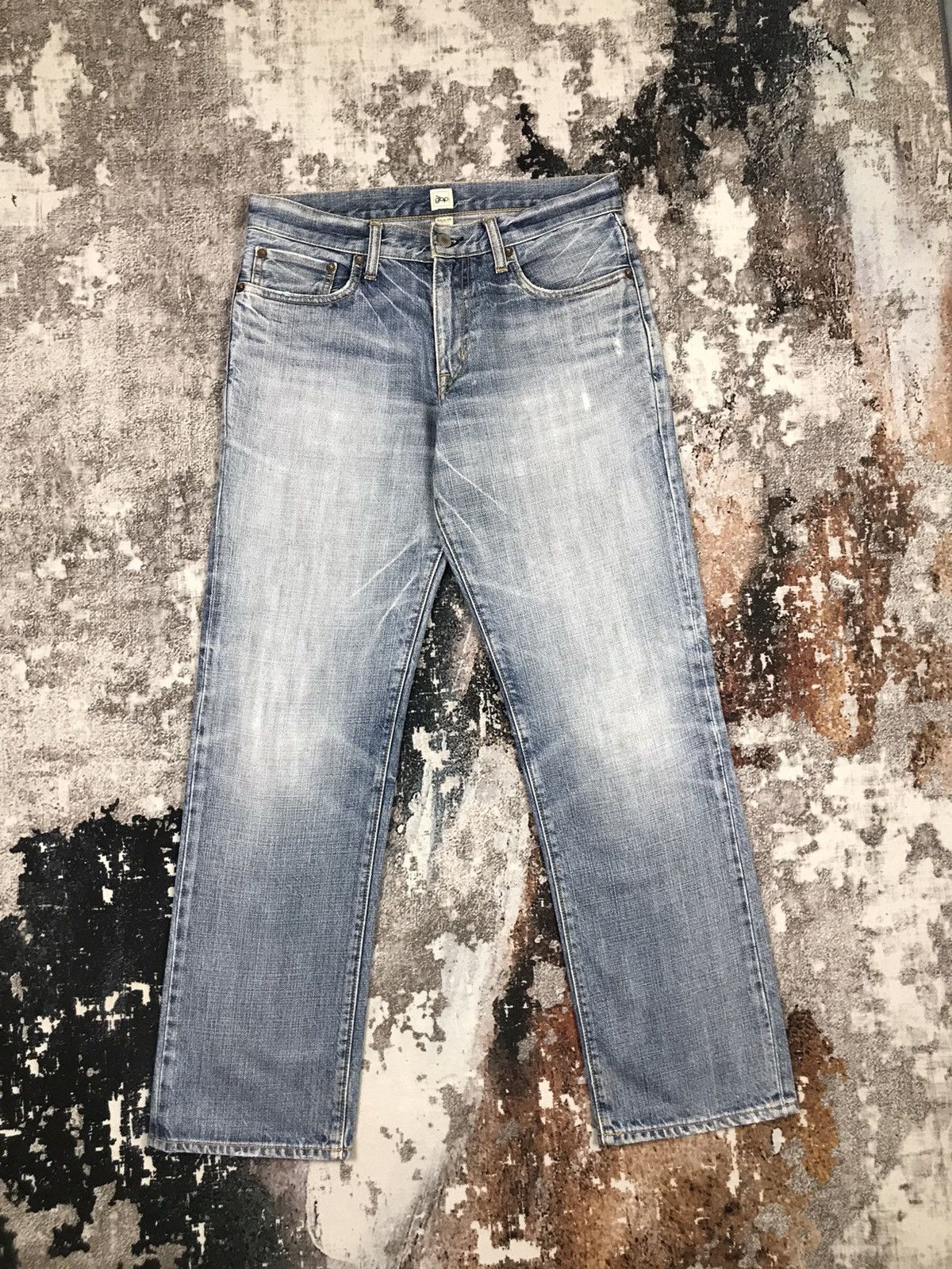 Gap × Japanese Brand × Vintage Vintage Gap 1969 Blue Light Wash Denim Jeans Size US 31 - 1 Thumbnail