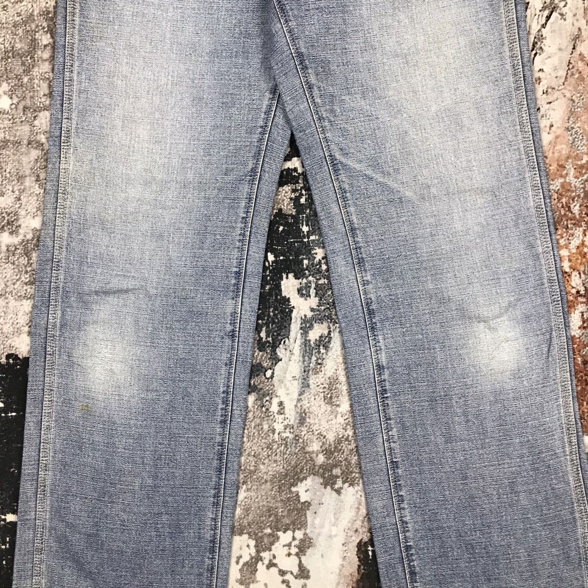 Big John × Japanese Brand × Vintage Vintage Big John Blue Bell Style Light Wash Loose Denim Jean Size 29" - 5 Thumbnail