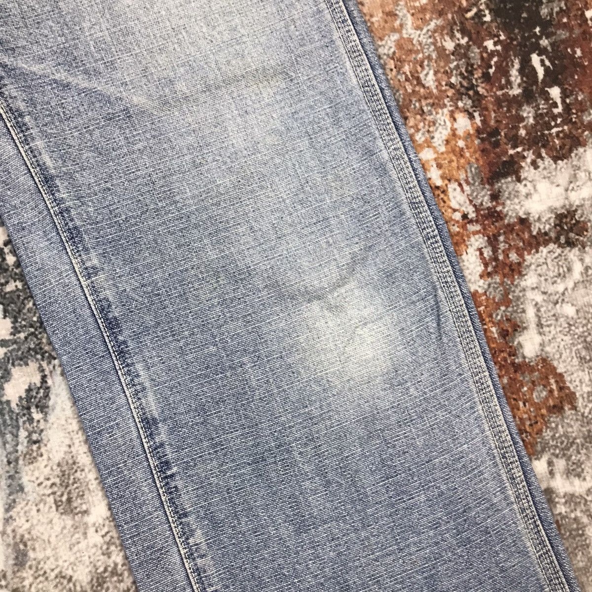 Big John × Japanese Brand × Vintage Vintage Big John Blue Bell Style Light Wash Loose Denim Jean Size 29" - 7 Thumbnail