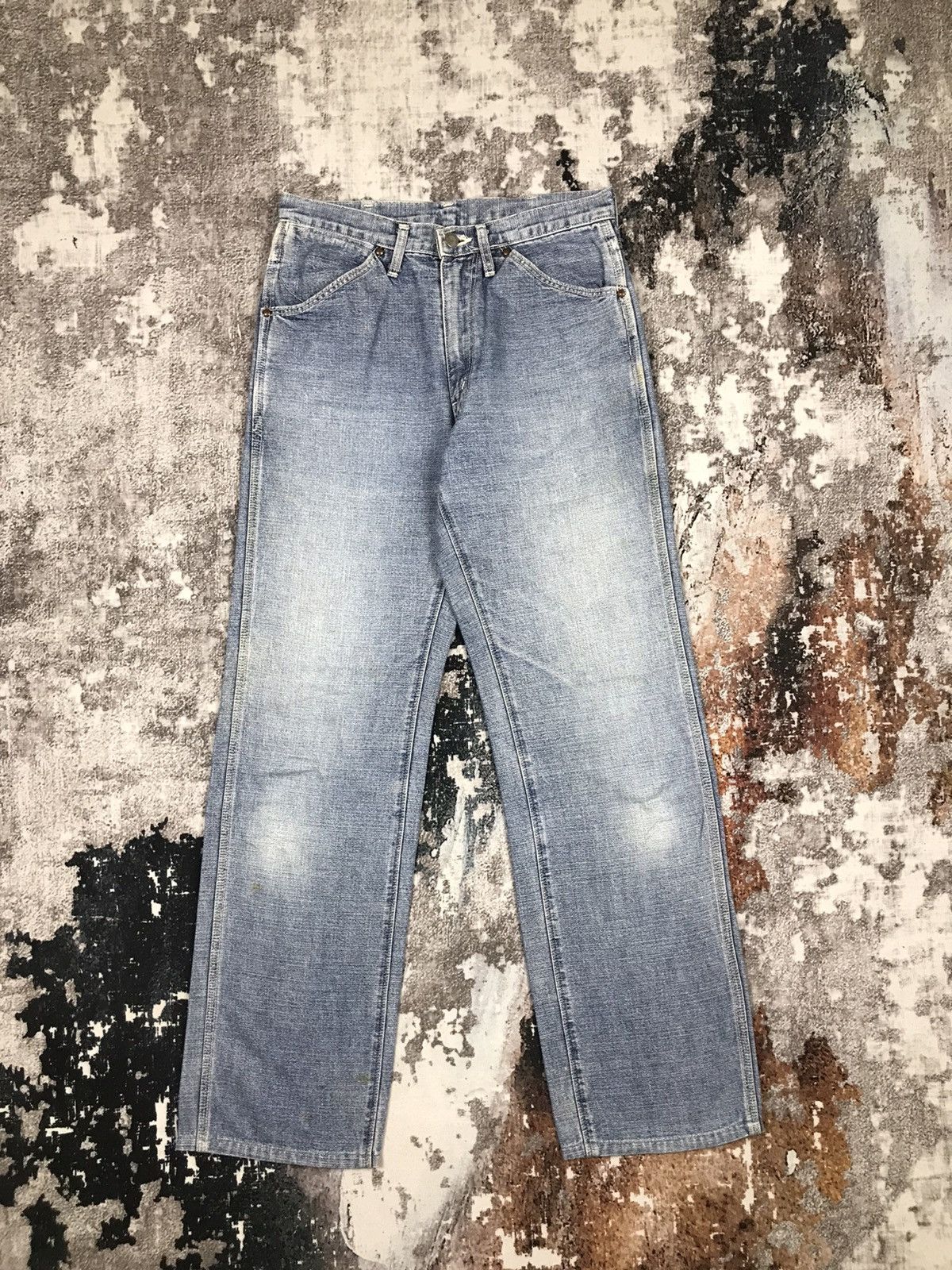 Big John × Japanese Brand × Vintage Vintage Big John Blue Bell Style Light Wash Loose Denim Jean Size 29" - 1 Thumbnail