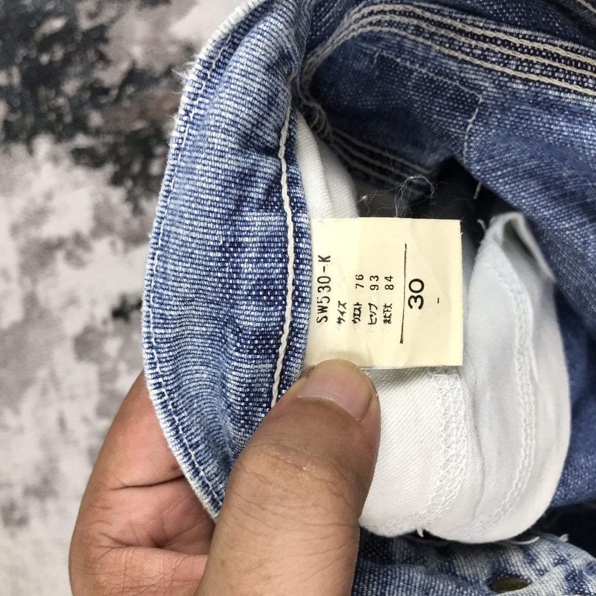 Big John × Japanese Brand × Vintage Vintage Big John Blue Bell Style Light Wash Loose Denim Jean Size 29" - 14 Thumbnail