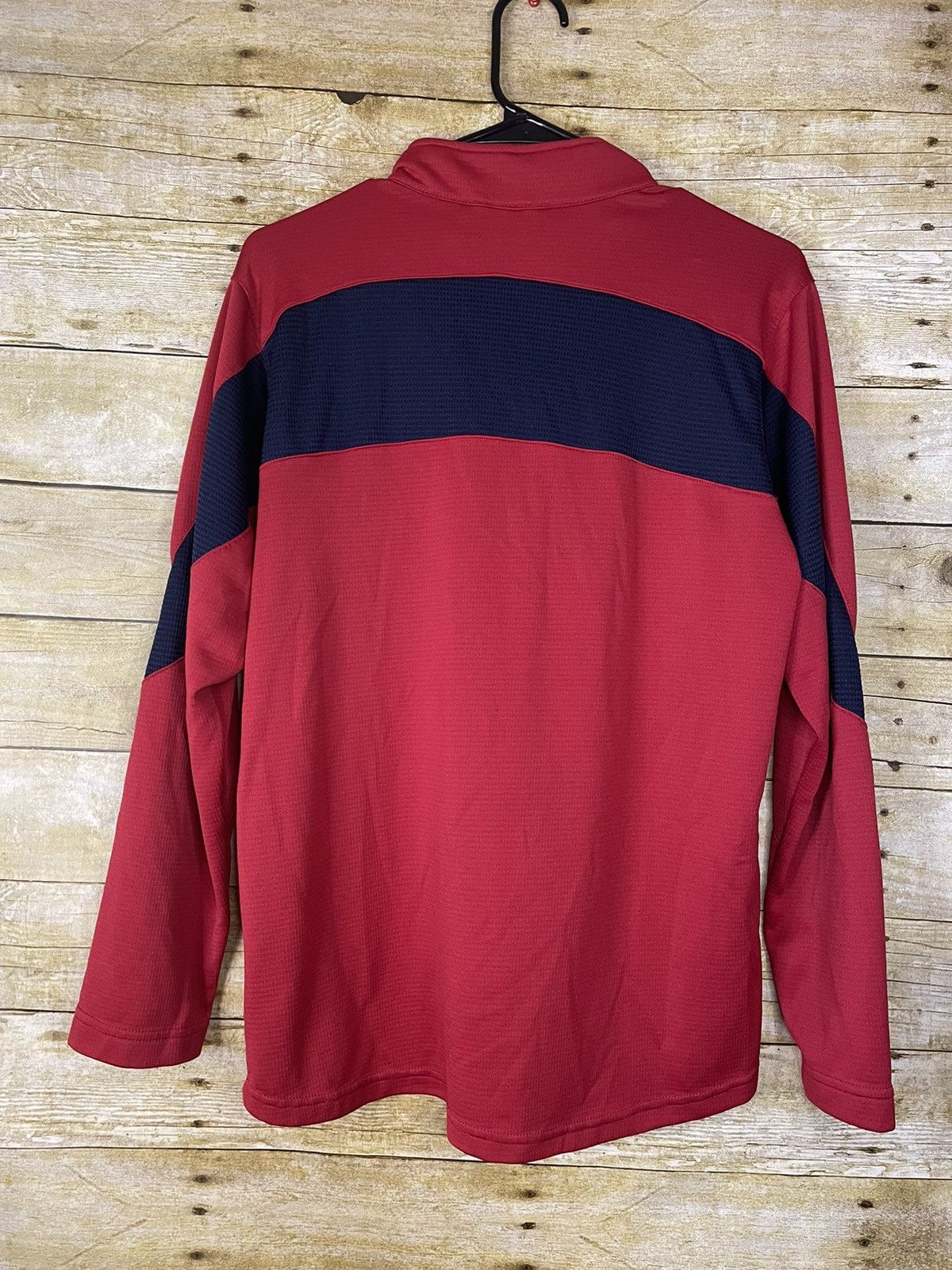 Nike × Vintage Vintage Nike Dri Fit 1/4 Zip Mock Neck Pullover Size L Size US L / EU 52-54 / 3 - 5 Thumbnail