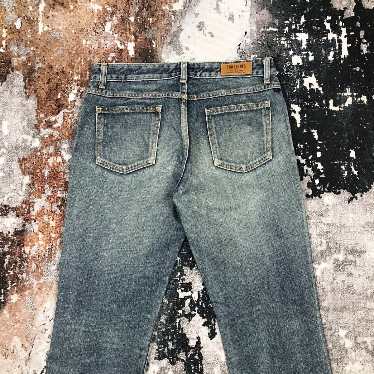 Edwin × Japanese Brand × Vintage Vintage Something Edwin Flare Light Wash Jeans Size 29" - 6 Thumbnail