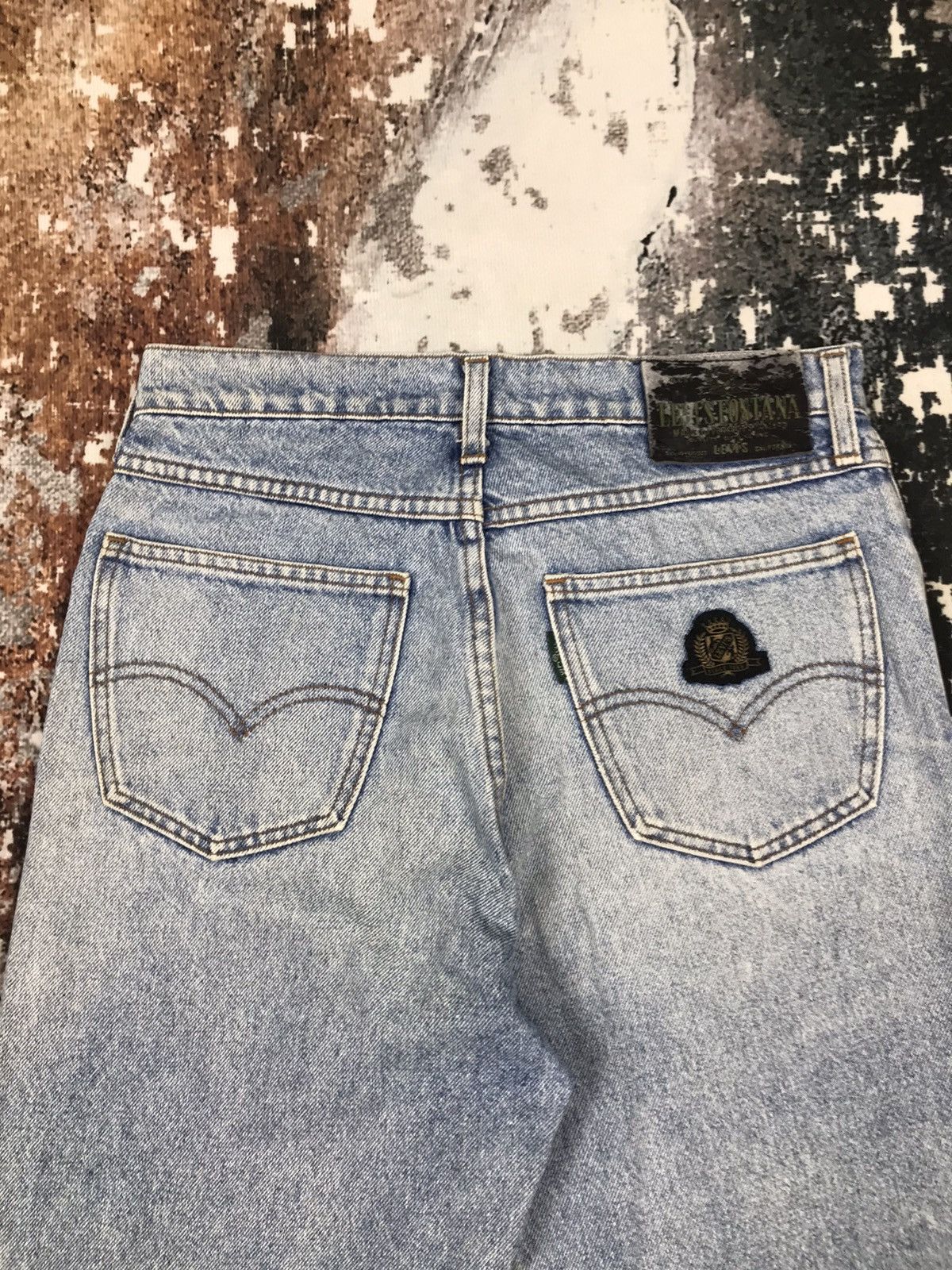 Levi's × Vintage Vintage Levis Fontana Baggy Light Wash Jeans Size 28" / US 6 / IT 42 - 3 Thumbnail