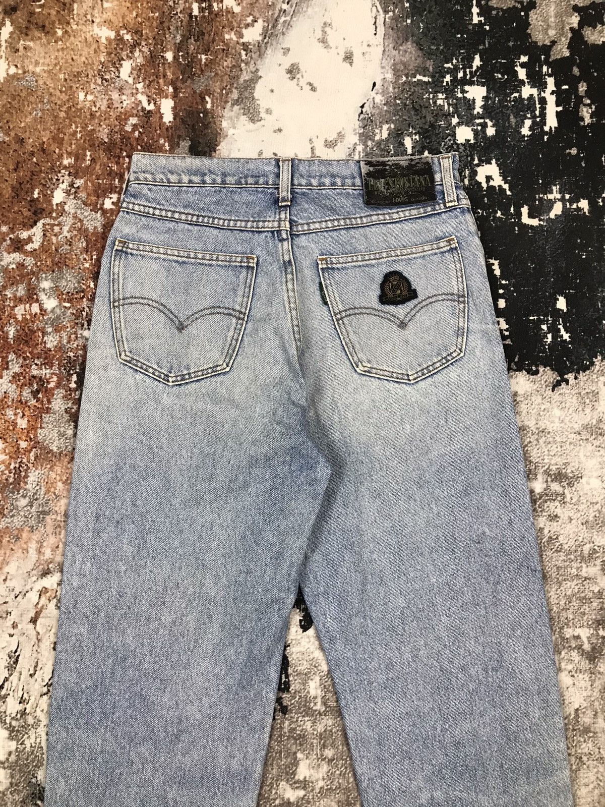 Levi's × Vintage Vintage Levis Fontana Baggy Light Wash Jeans Size 28" / US 6 / IT 42 - 2 Thumbnail