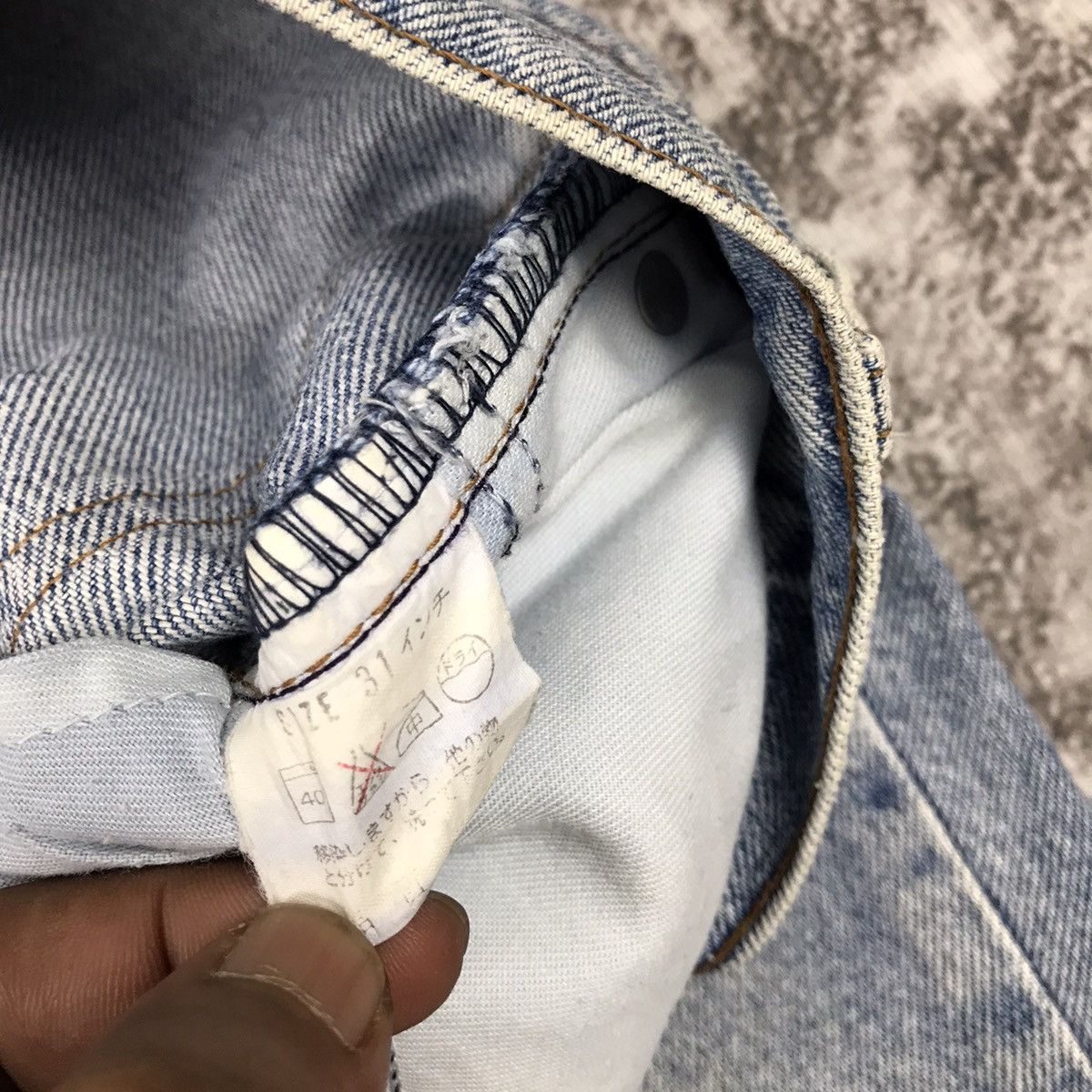 Levi's × Vintage Vintage Levis Fontana Baggy Light Wash Jeans Size 28" / US 6 / IT 42 - 11 Thumbnail