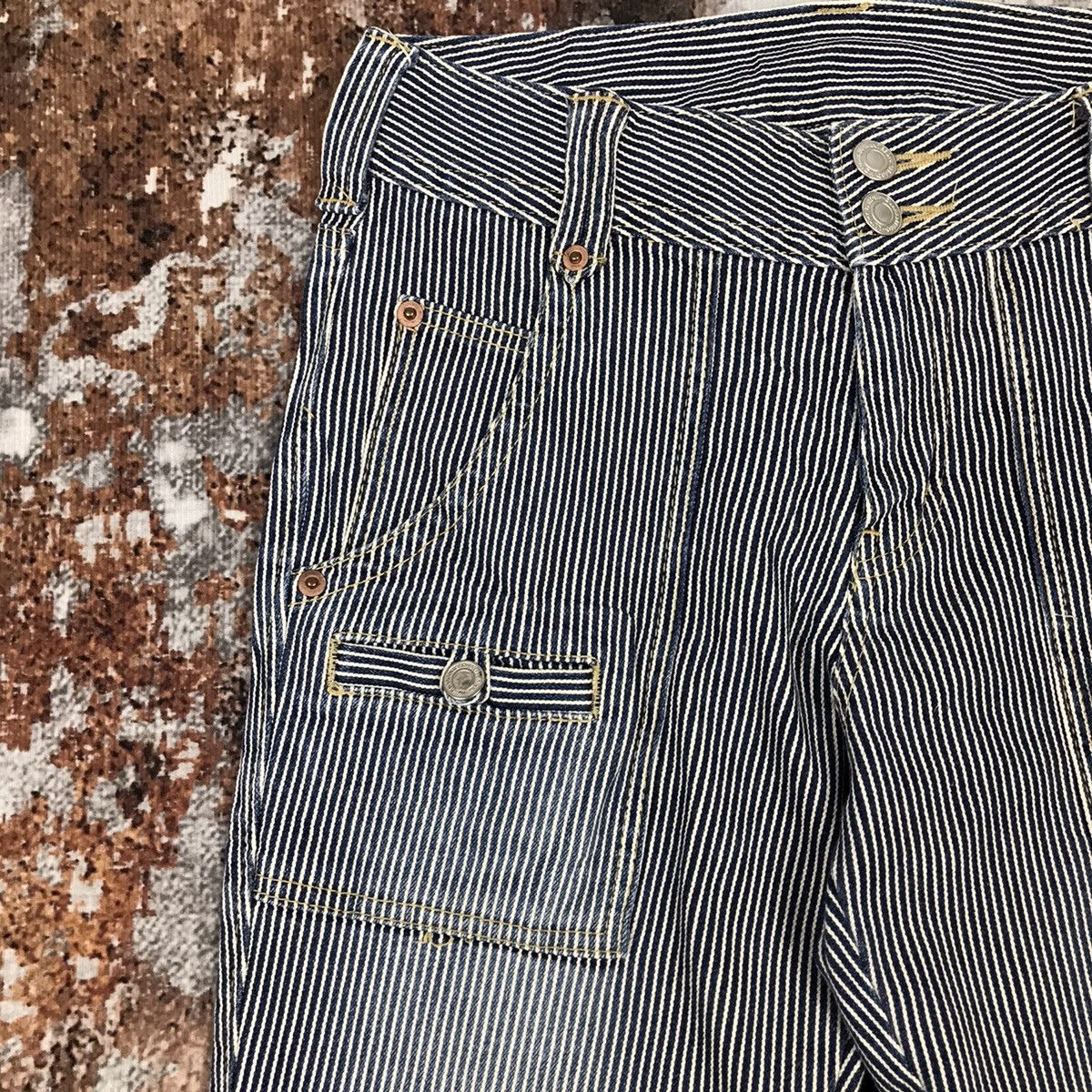 Japanese Brand × Vintage Vintage Japanese Flare Bust pant Hickory Design Jeans Size 27" / US 4 / IT 40 - 3 Thumbnail