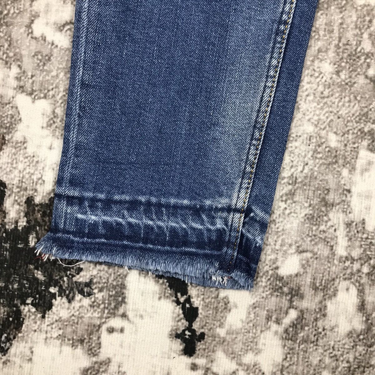 Japanese Brand Japanese brand 1975 Denim Distressed Design Jeans Size 29" - 6 Thumbnail