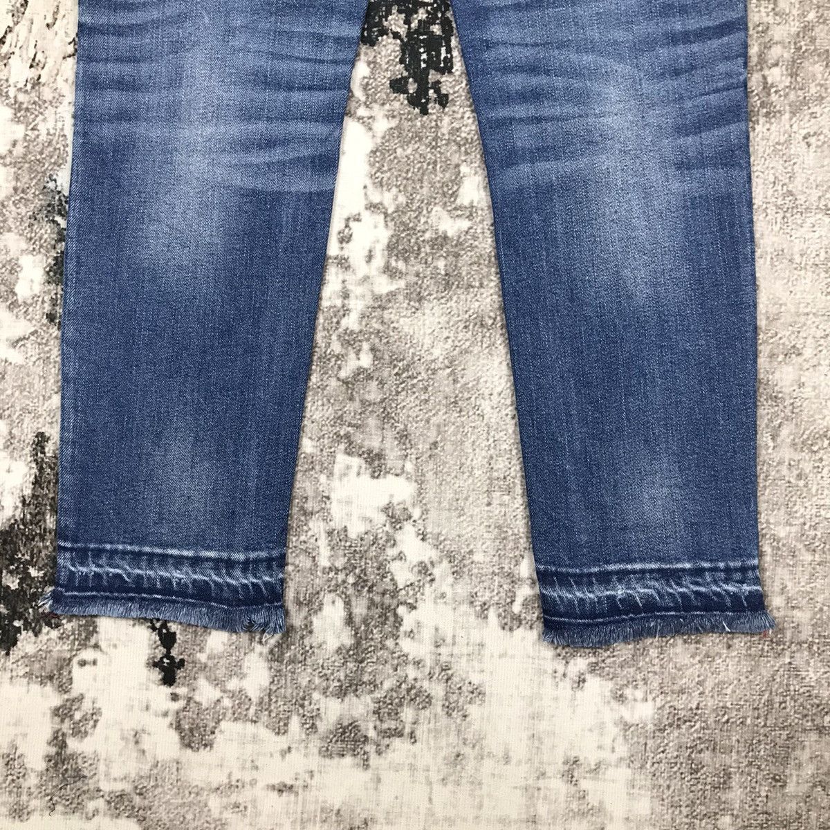 Japanese Brand Japanese brand 1975 Denim Distressed Design Jeans Size 29" - 12 Thumbnail