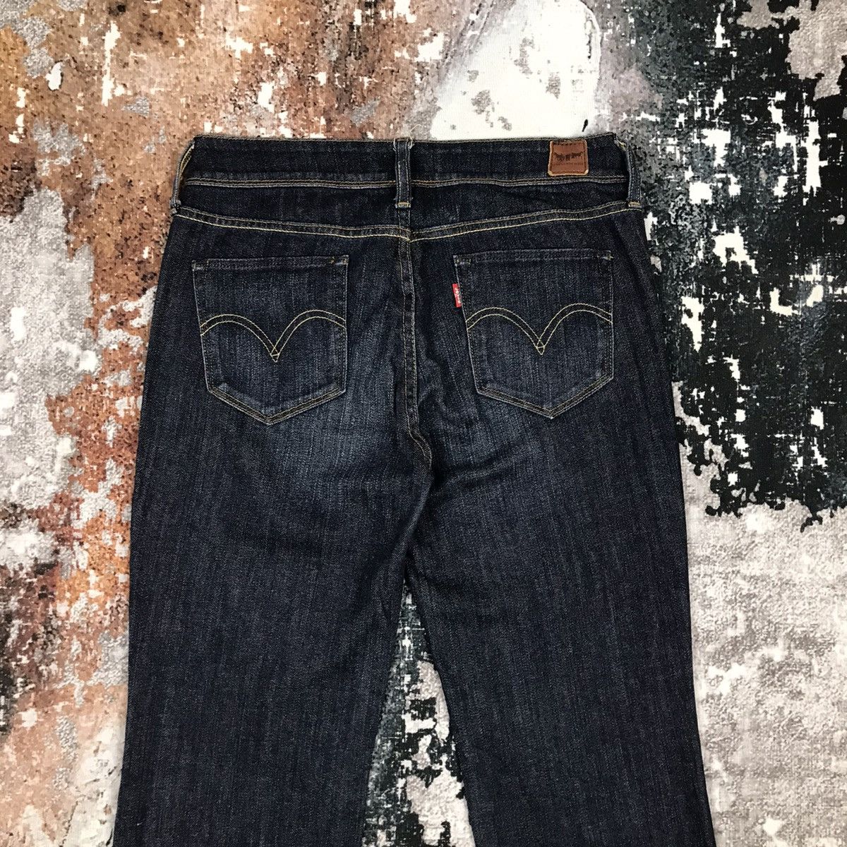 Levi's × Vintage Vintage Levis lady Style Flare Blue Jeans Size 28" / US 6 / IT 42 - 2 Thumbnail